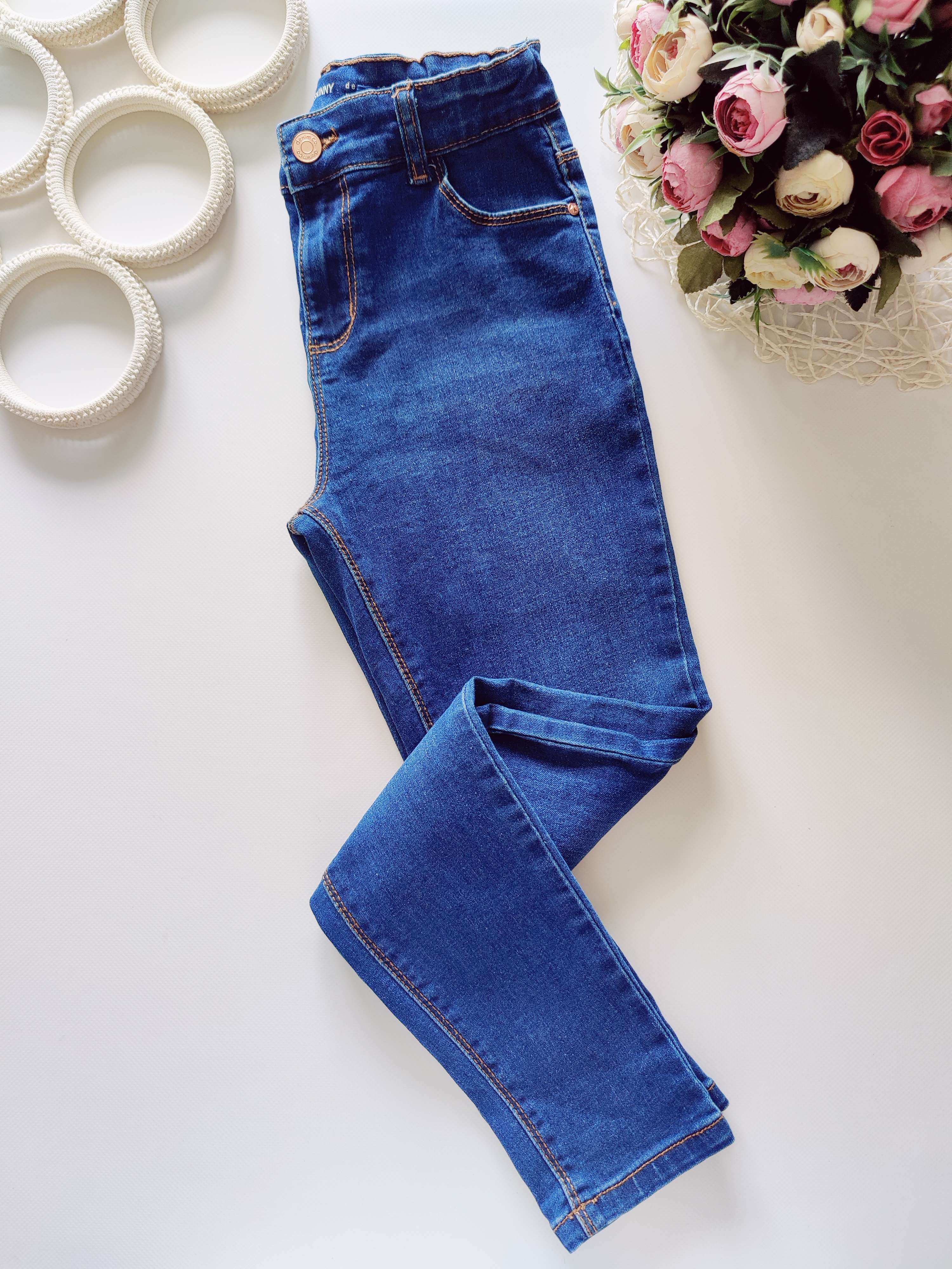 10,11 лет, рост 146 Джинсы супер стрейч