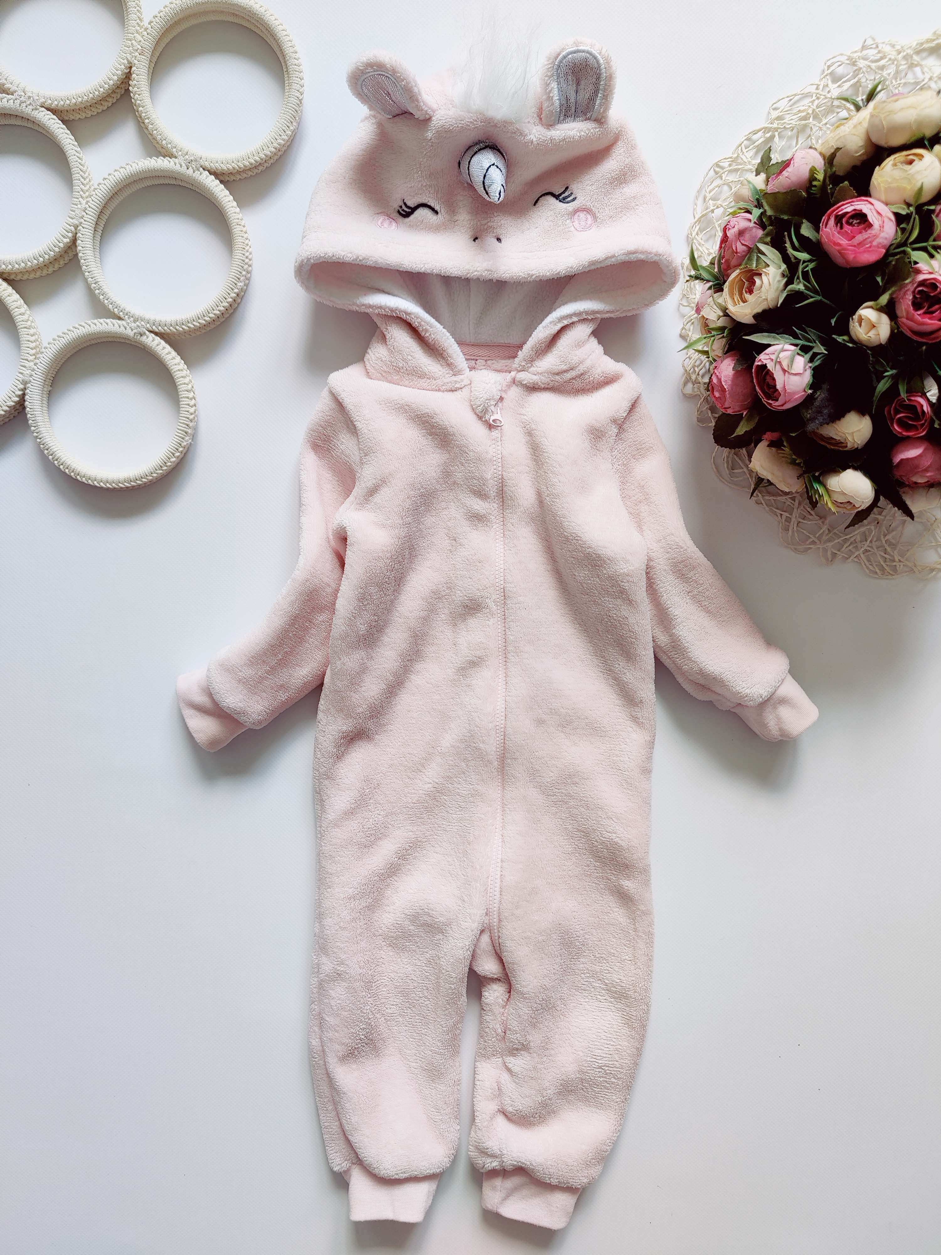 9,12 мес, рост 80 Кигуруми единорог