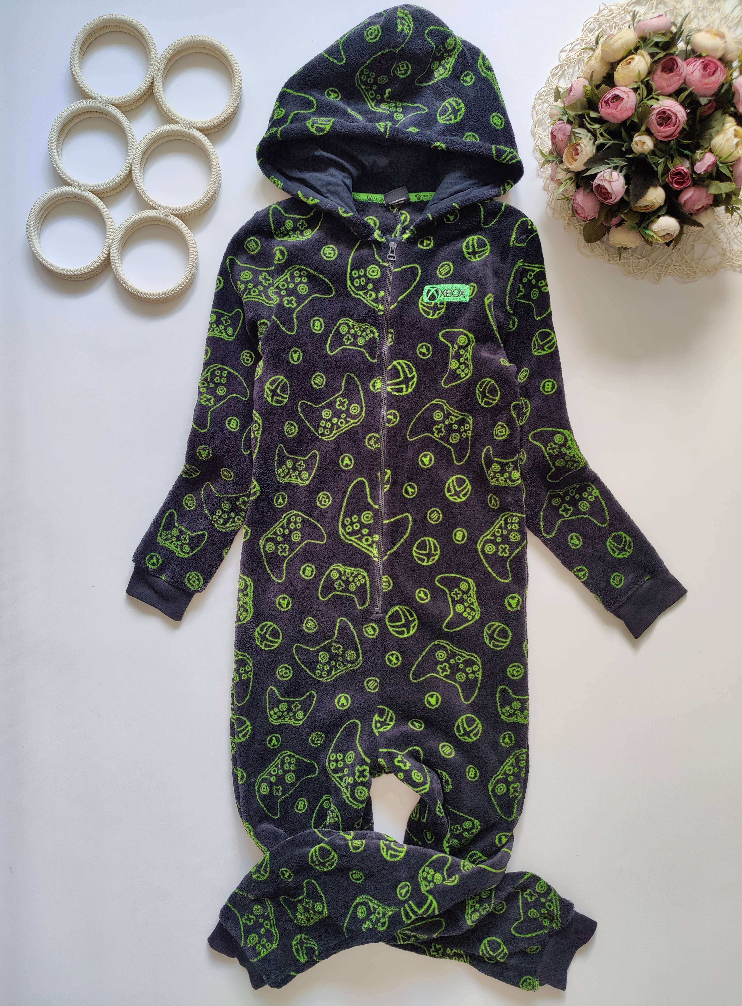 11,12 років, зріст 152 Теплий кігурумі Xbox