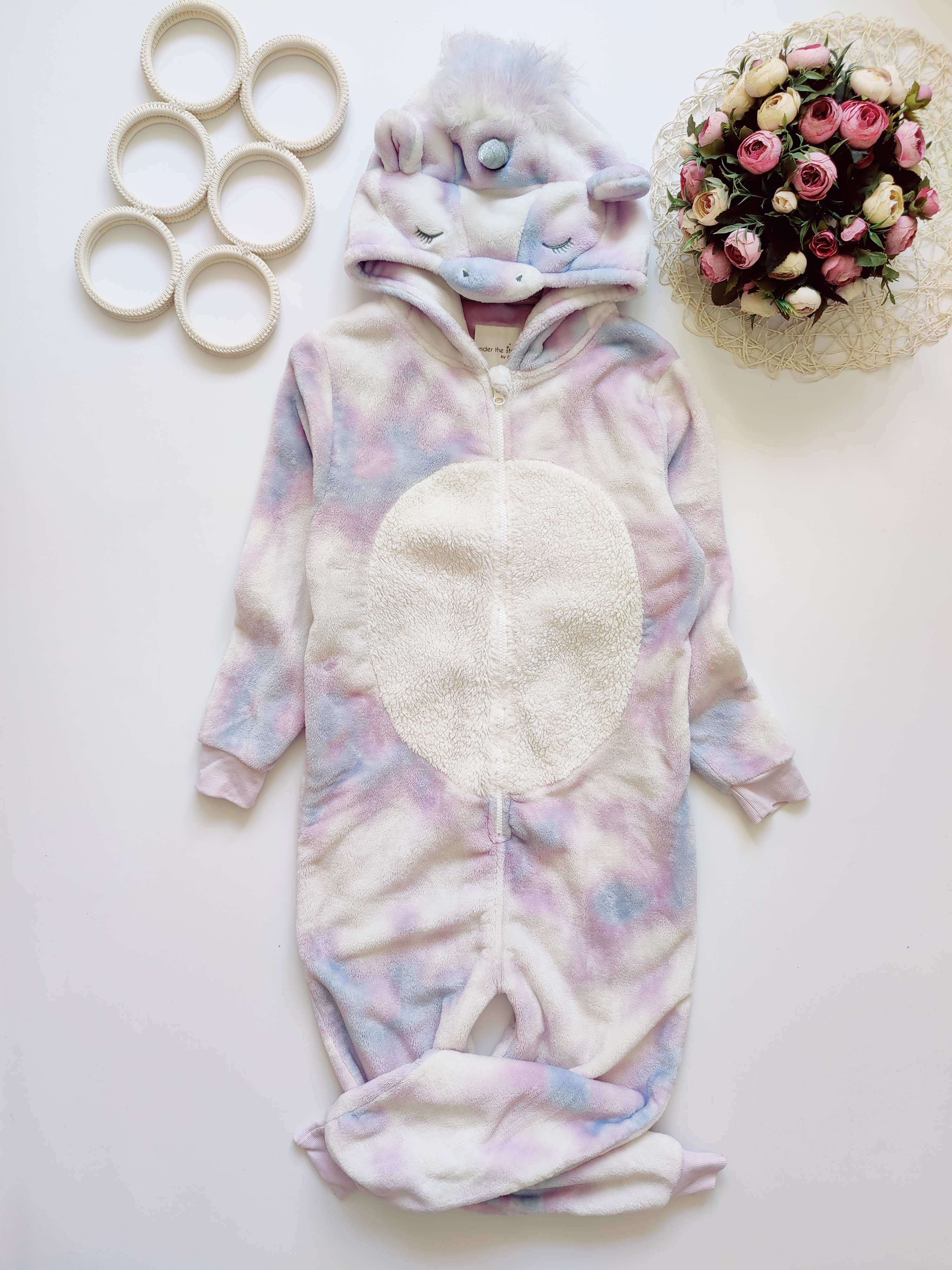 11 років, зріст 146 Якісний кігурумі єдиноріг