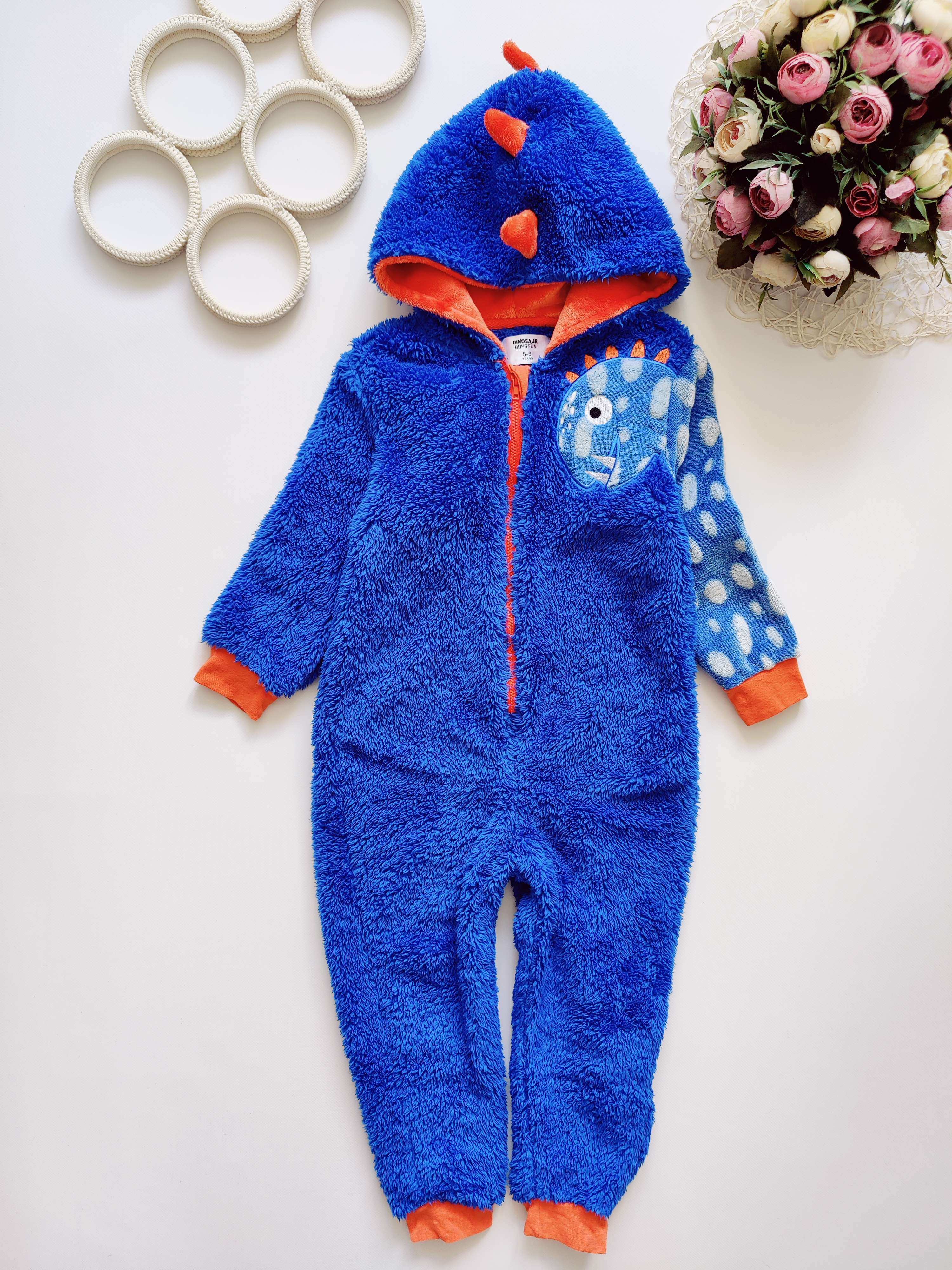 5,6 років, зріст 110,116 Теплий кігурумі