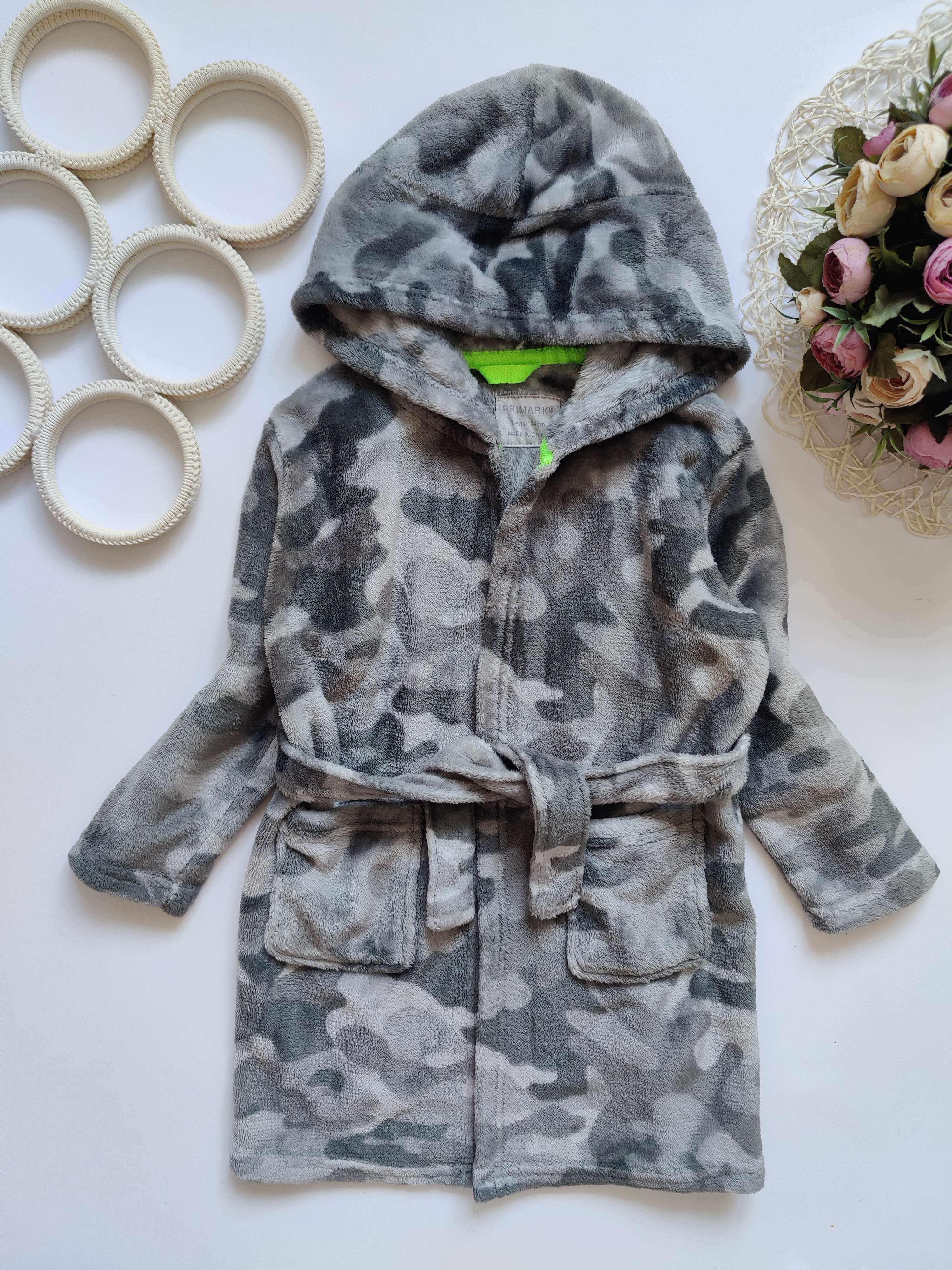 3,4 роки, зріст 104 Камуфляжний халат