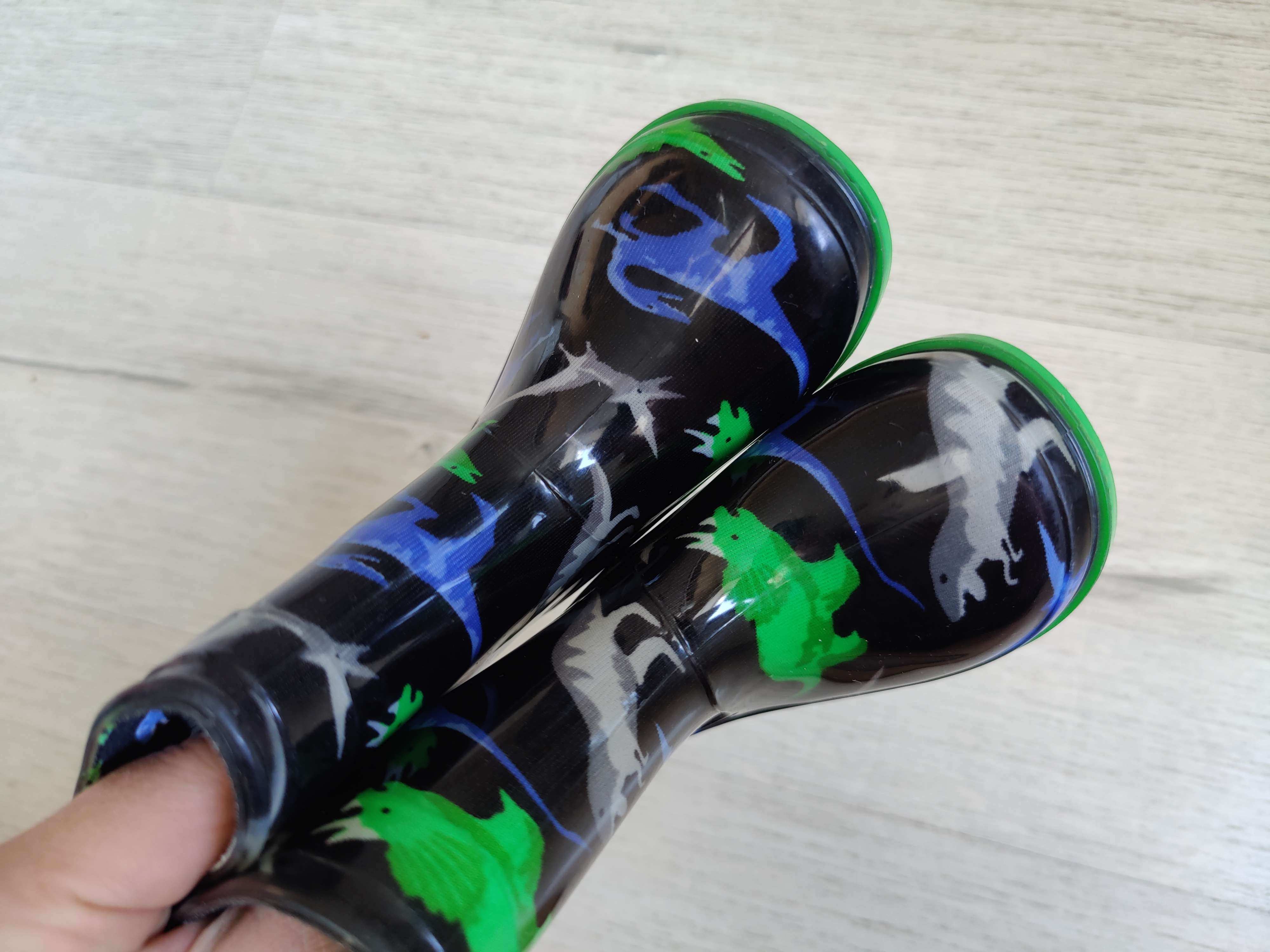 20-21 (13 см) Резиновые сапоги в динозаврах