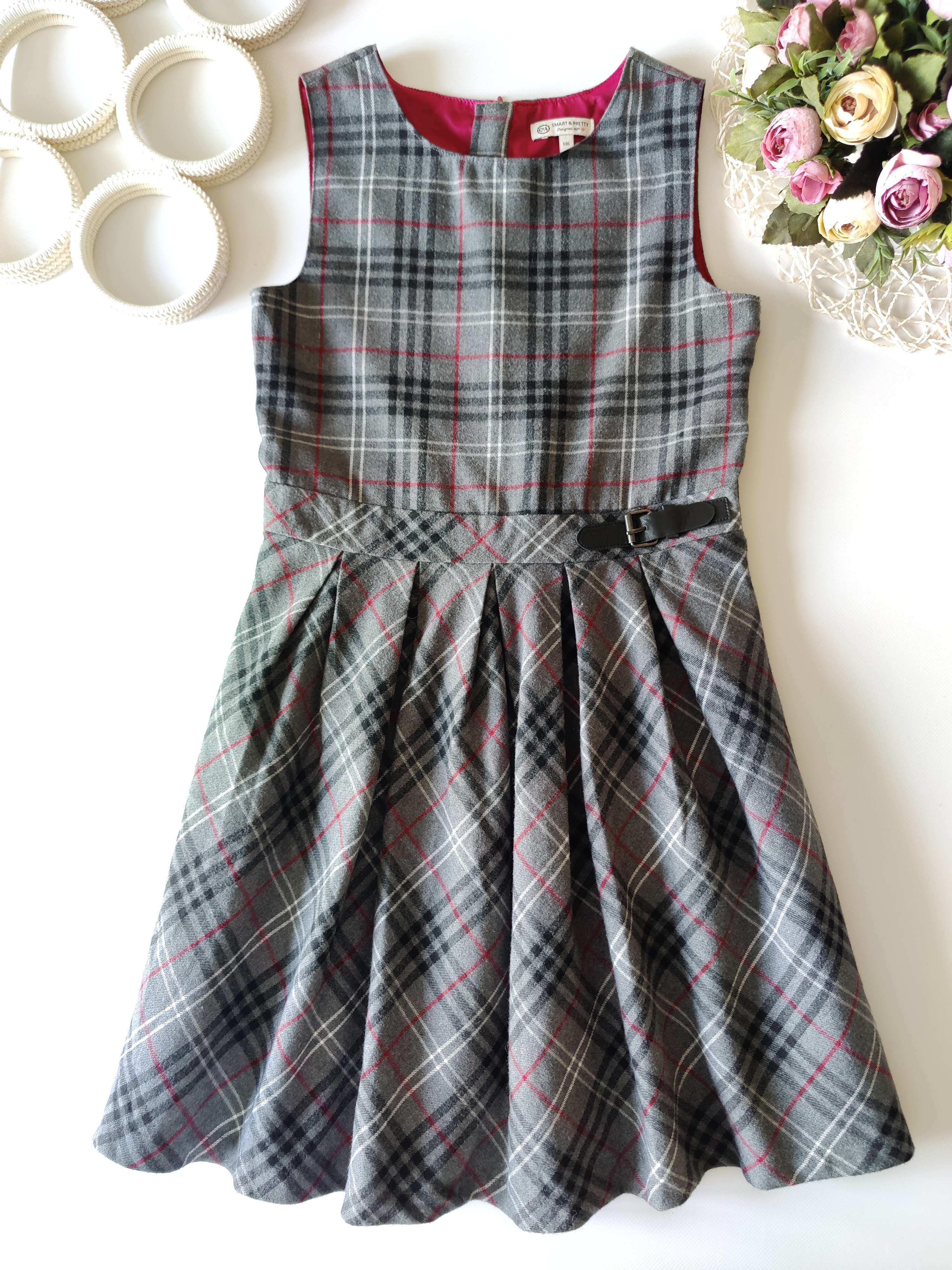 11 років, зріст 146 Шкільний сарафан Smart & Pretty