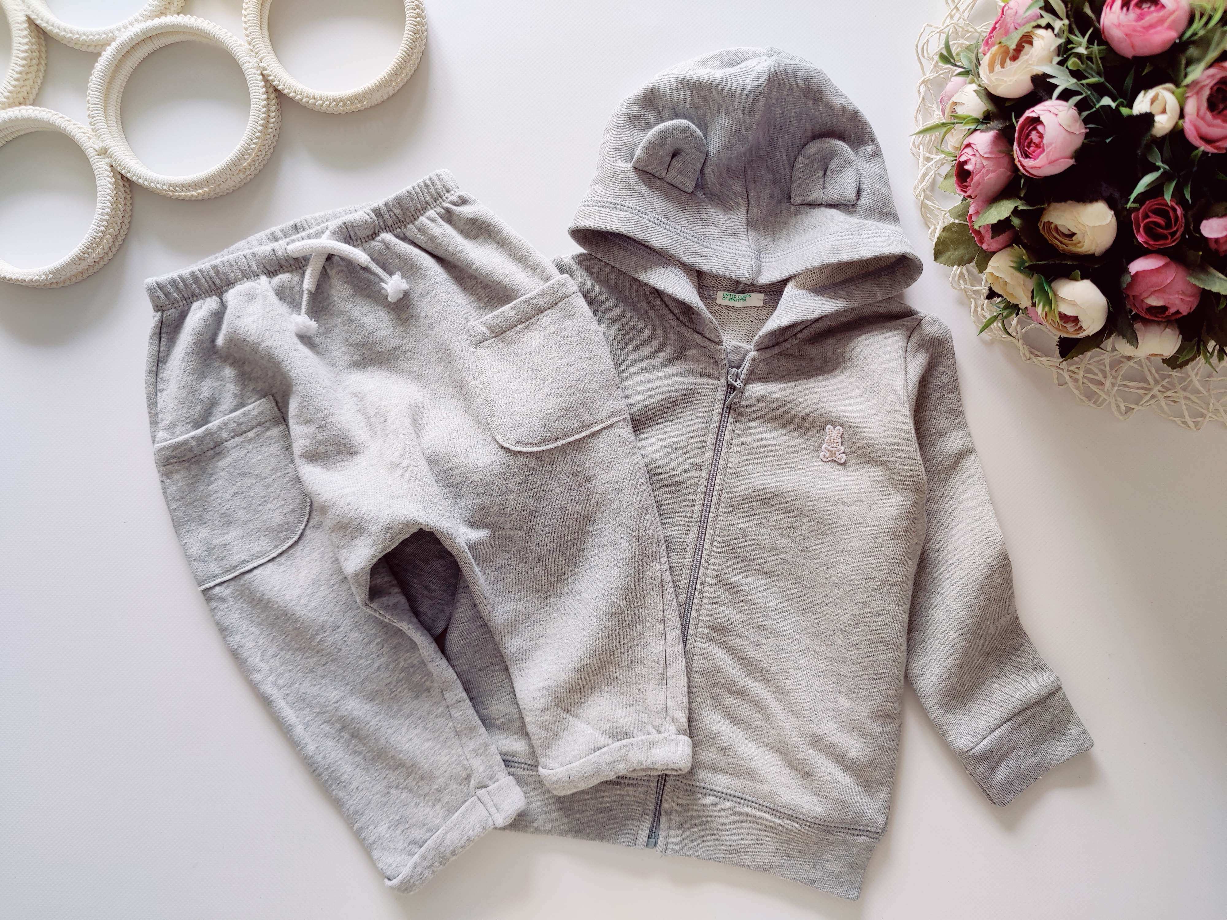 12,18 мес, рост 80,86 Новая кофта и теплые штаны