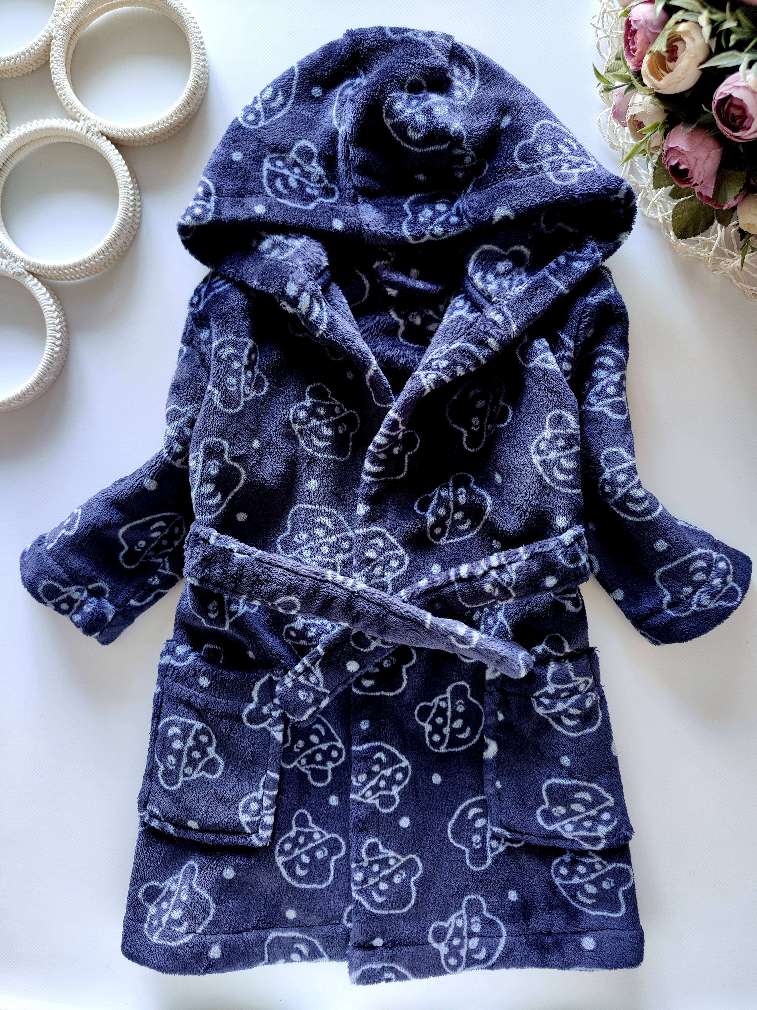 12,18 міс, зріст 80,86 Дитячий халат