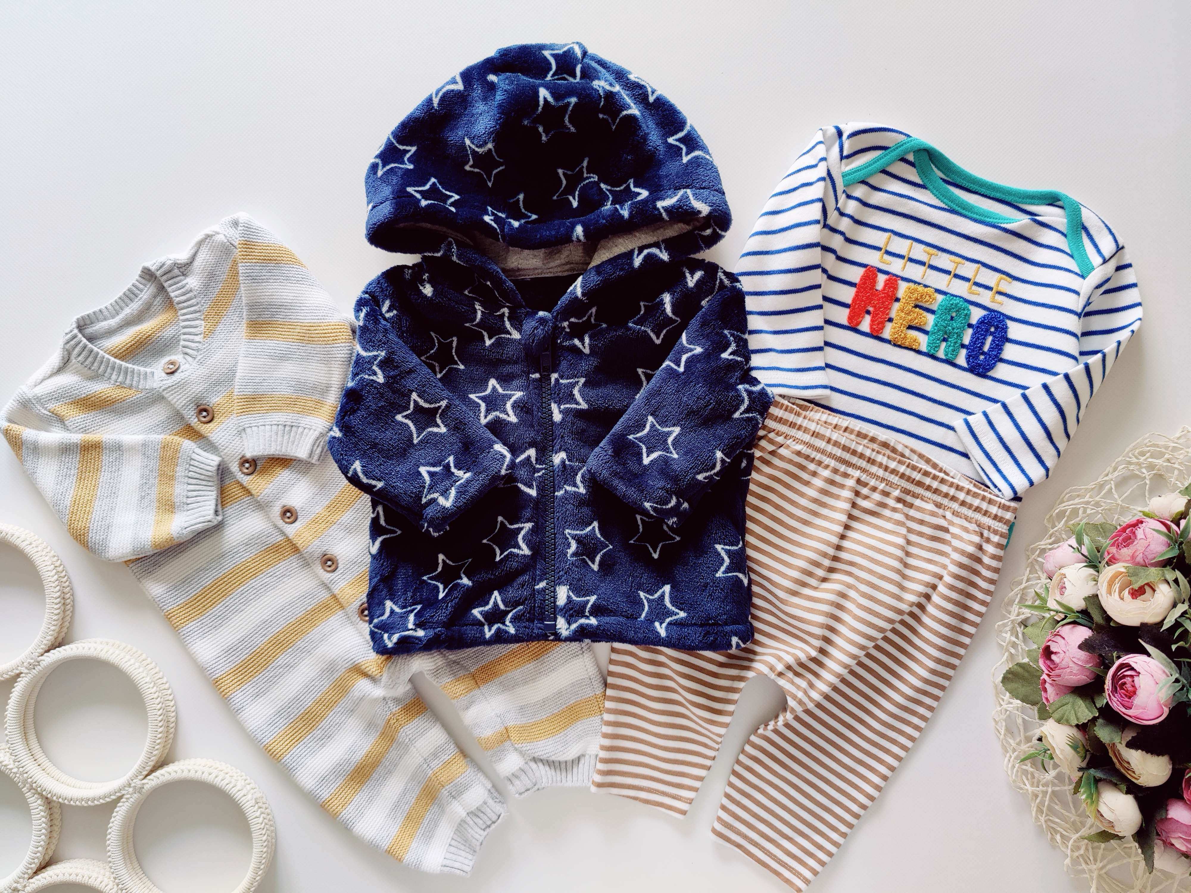 0-3 мес, Теплая кофта, вязаный человечек, боди и штаники для малыша