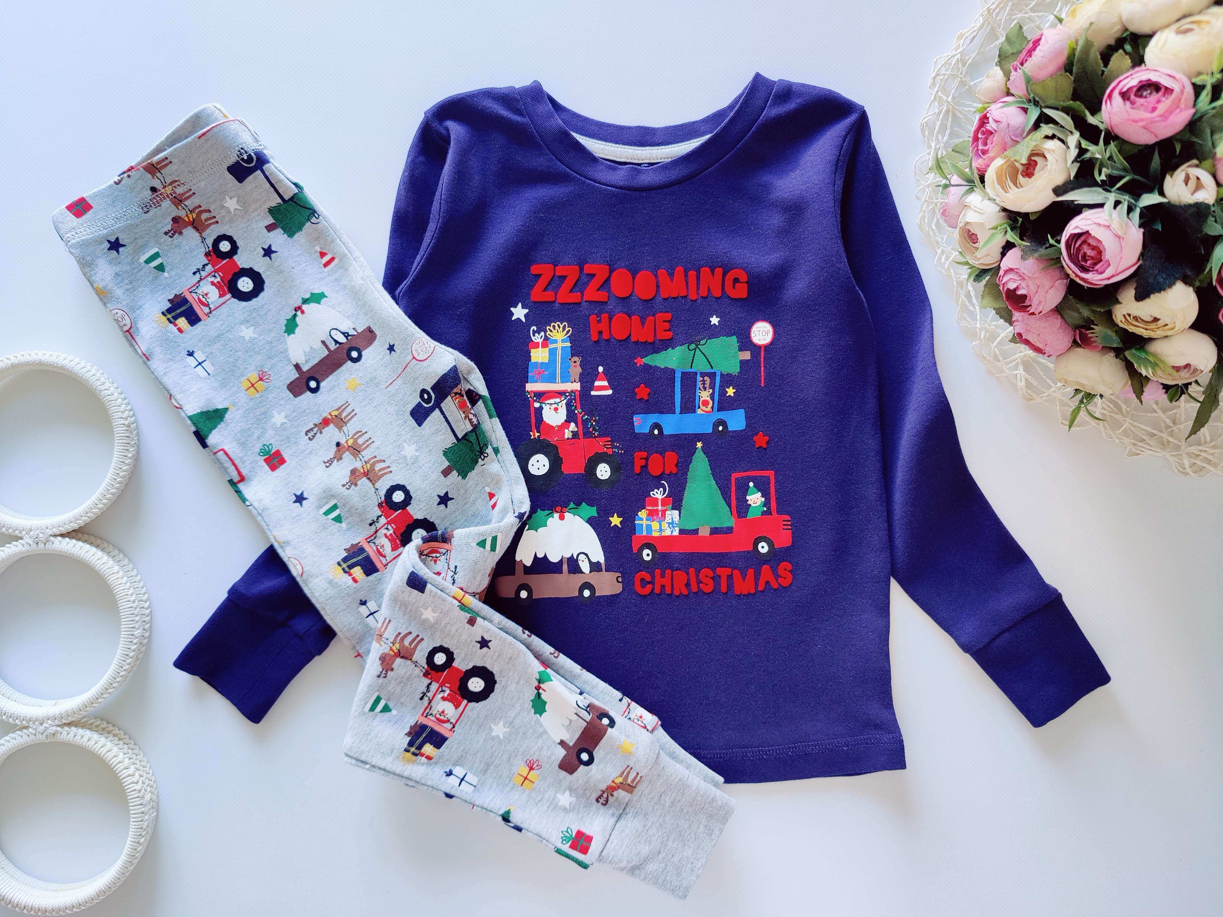 4,5 лет, рост 104,110 Новогодняя пижама