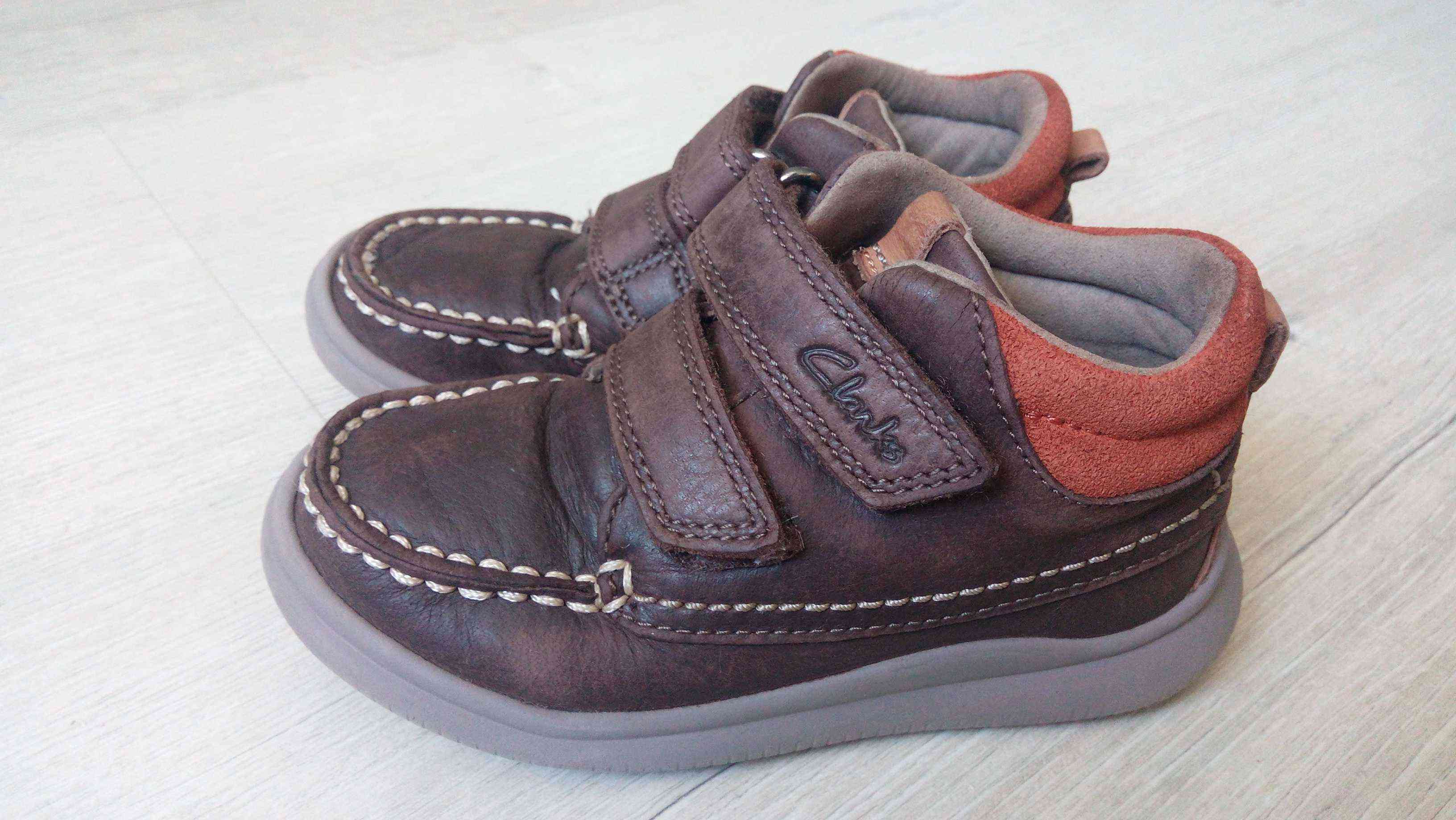 24 (15 см) Кожа! июль 2017 Кожаные демисезонные ботинки для мальчика