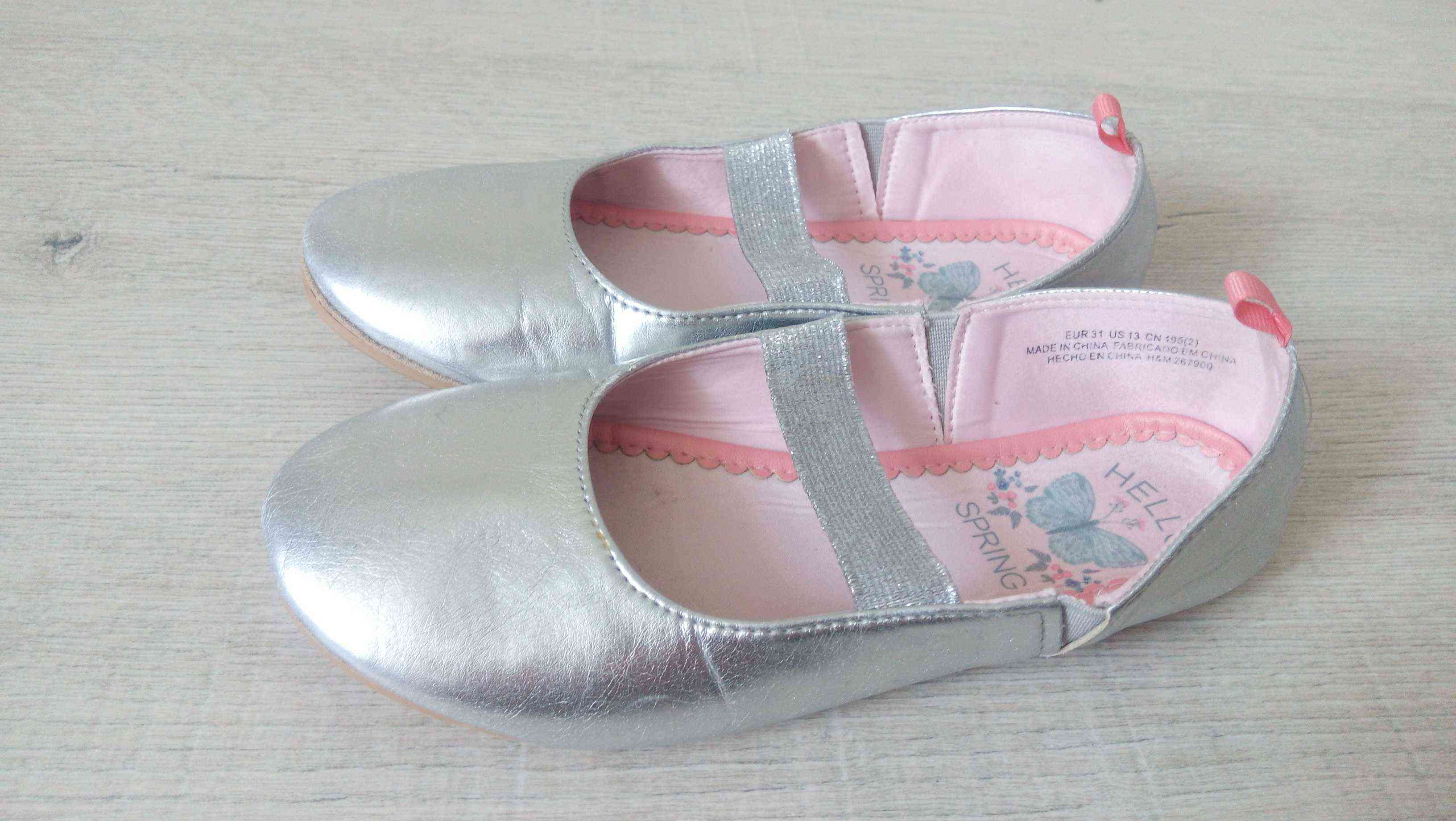 31 (19,5 см) Балетки для девочки