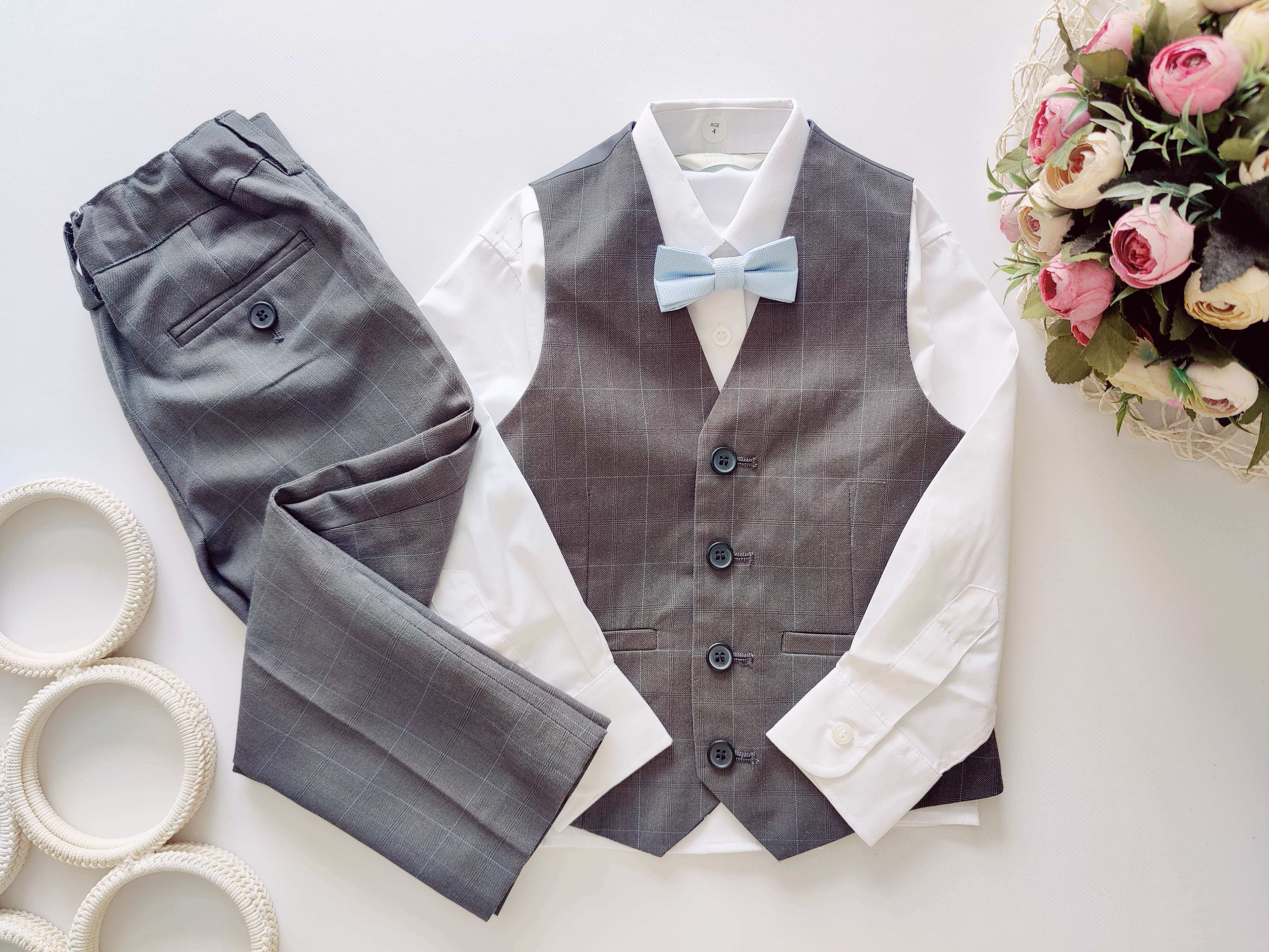 4,5 років, зріст 104,110 Нова сорочка та ошатний костюм