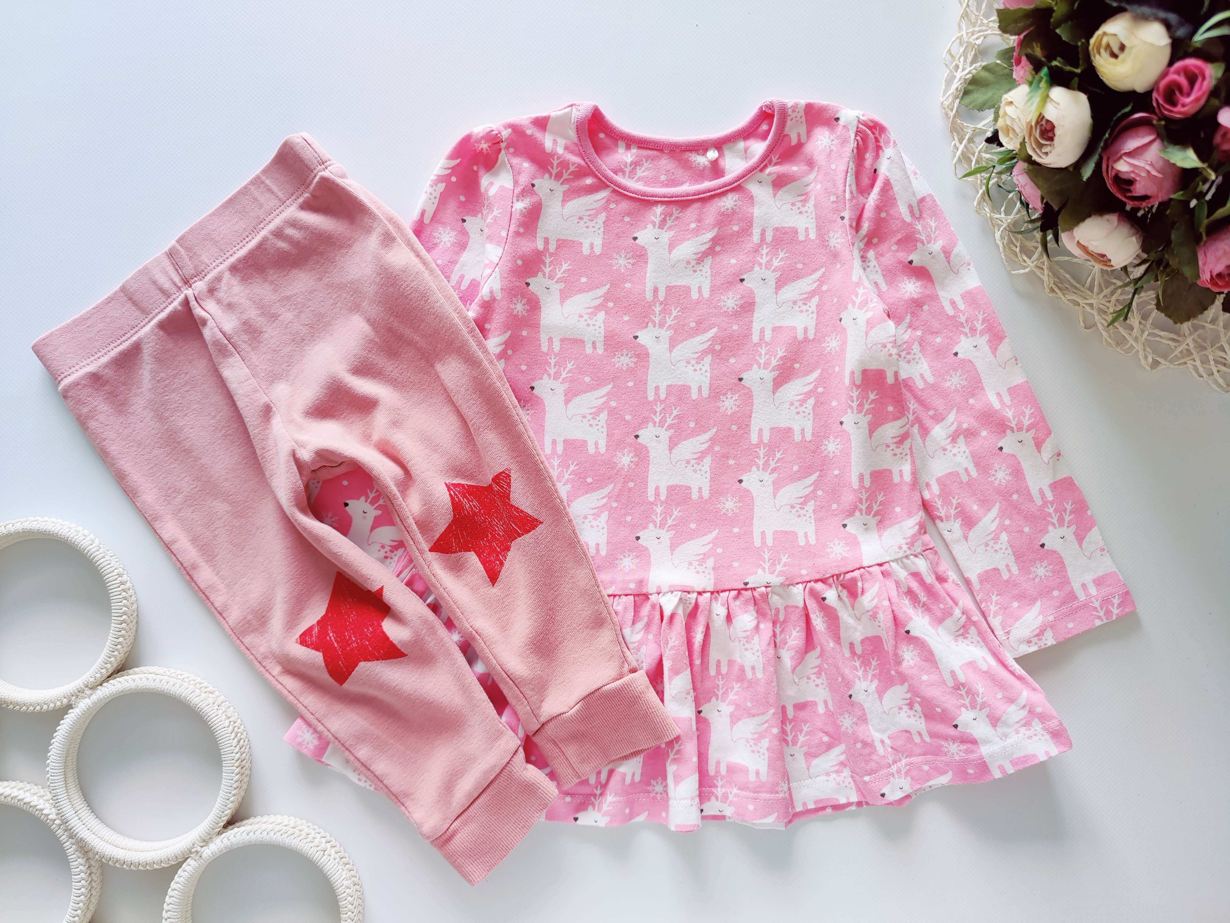 12,18 мес, рост 80,86 Наборная детская пижама