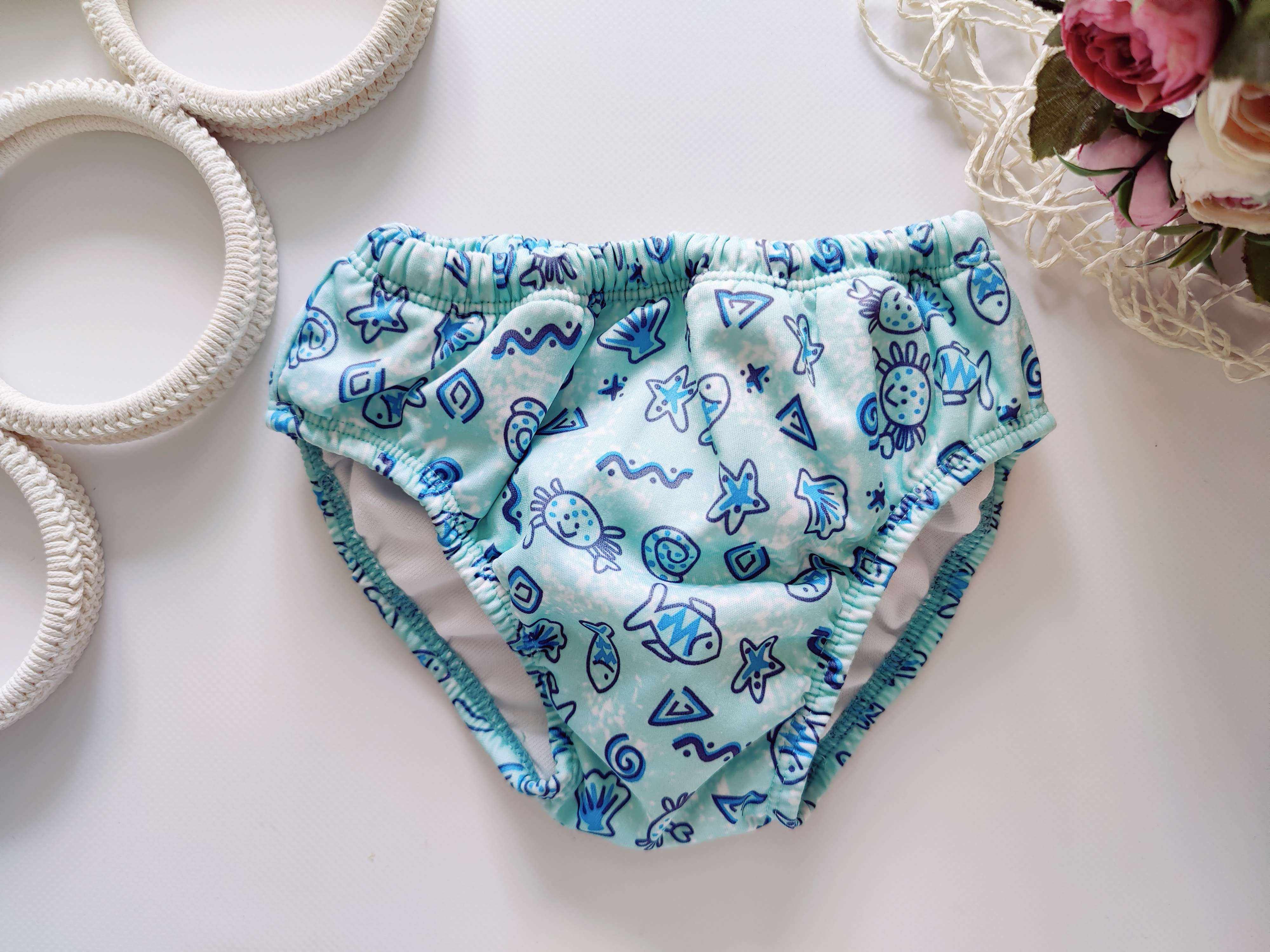 12,18 міс, 10-13 кг Дитячі плавки щільні