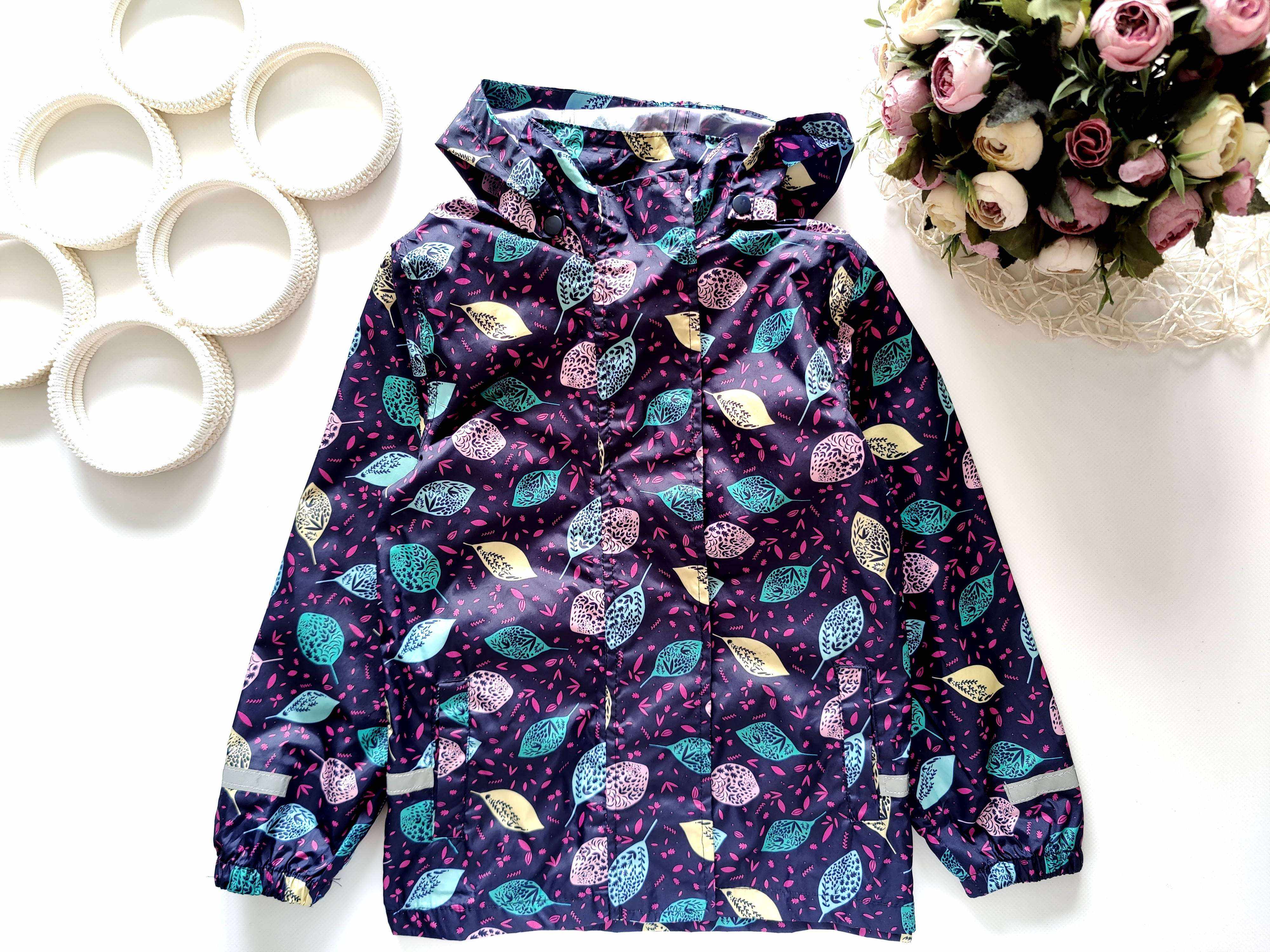 5,6 лет, рост 110,116 Ветровка дождевик