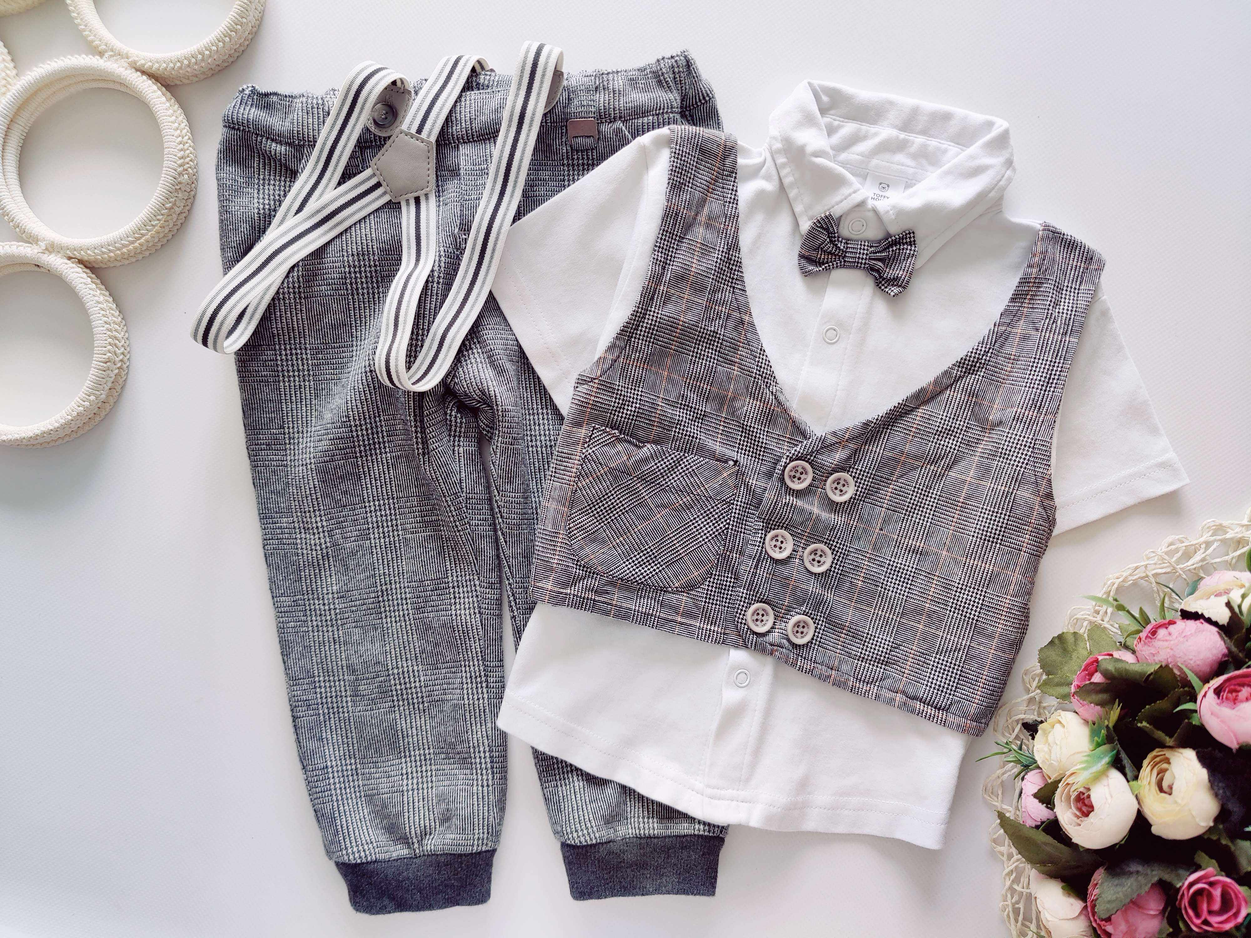 18-24 мес, рост 86-92 Нарядный детский костюм мальчику Chicco