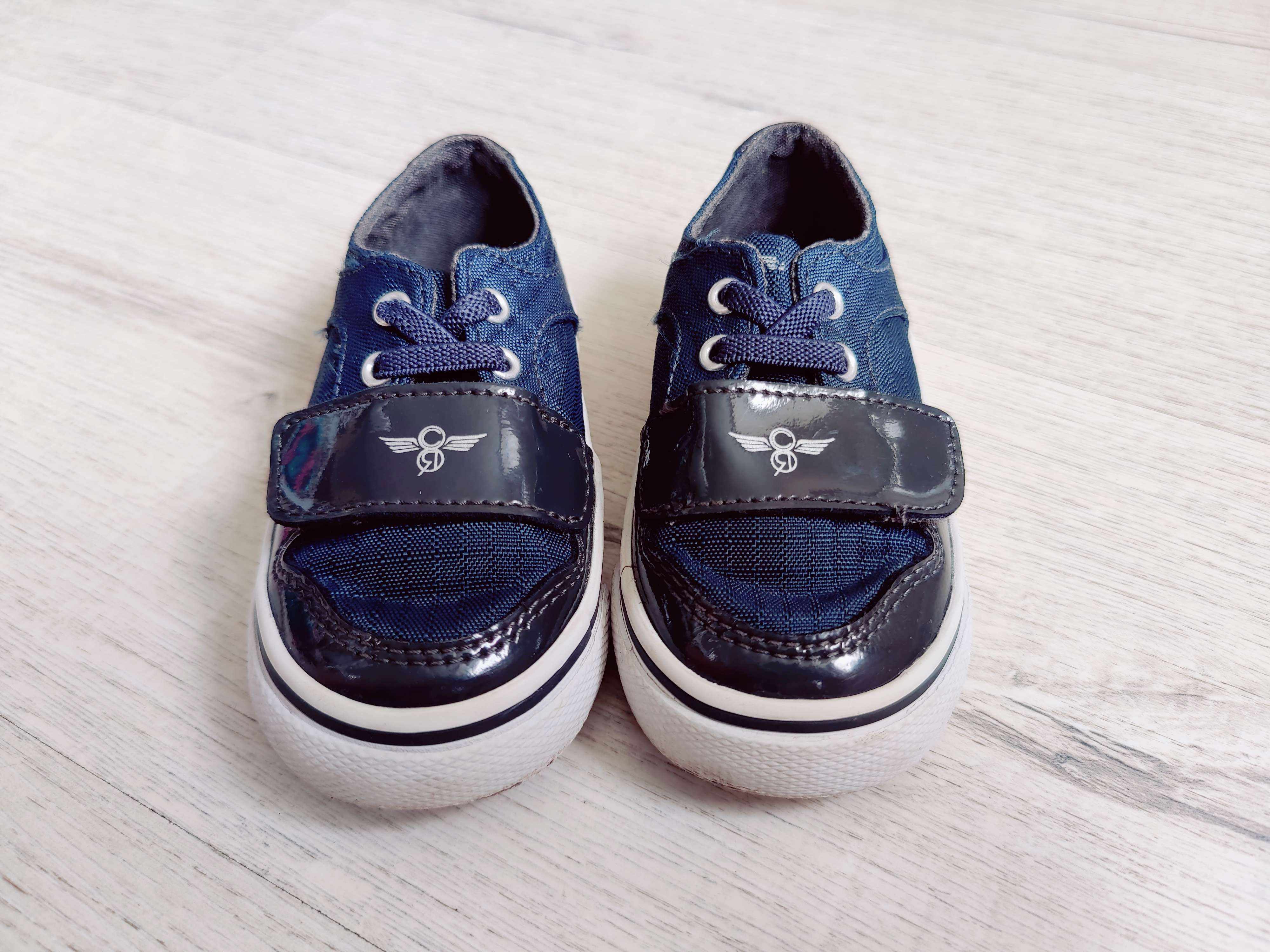 22 (13,5 см) Кеди на липучці резинка