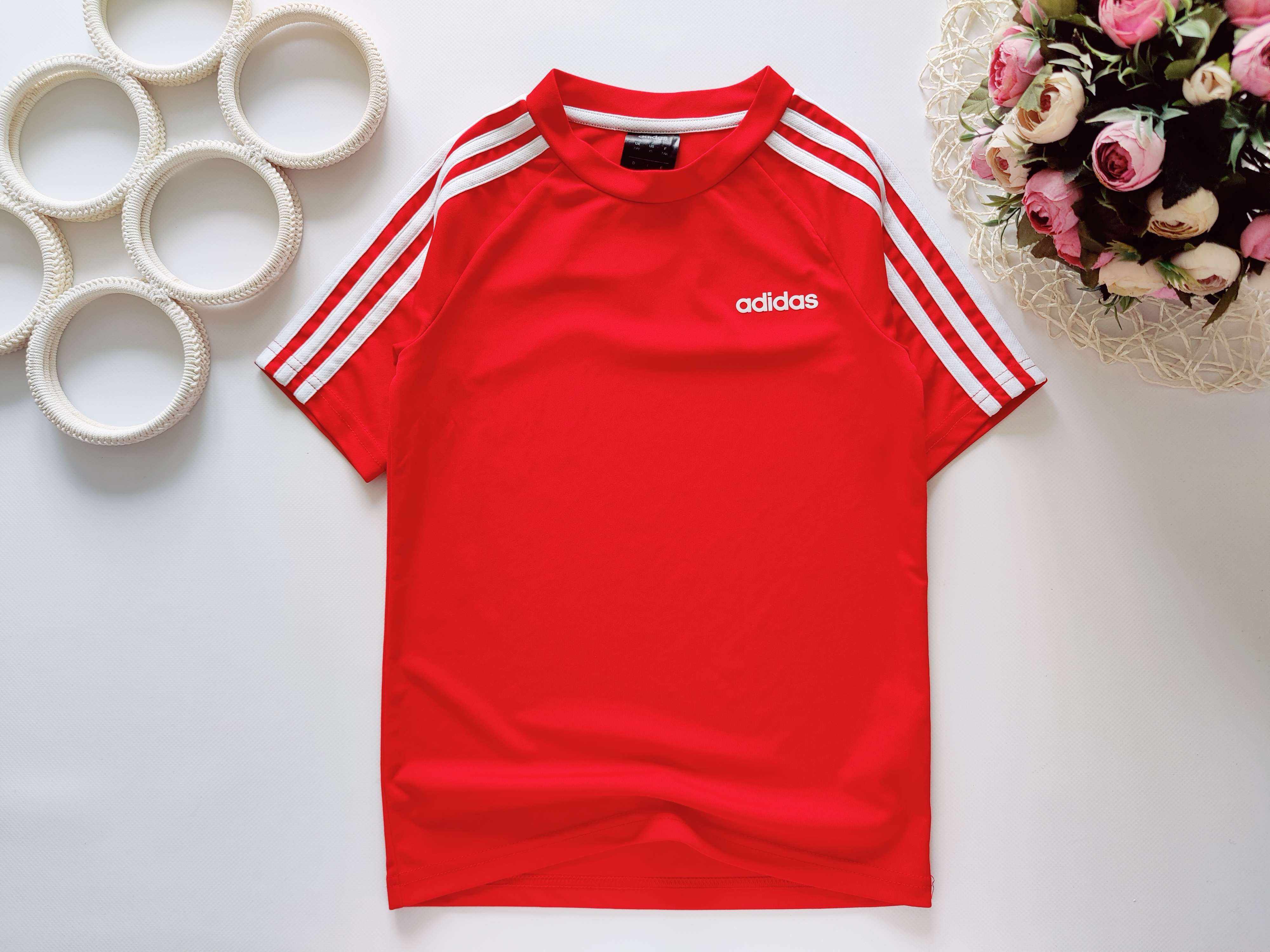 7,8 років, зріст 122,128 Спортивна червона футболка