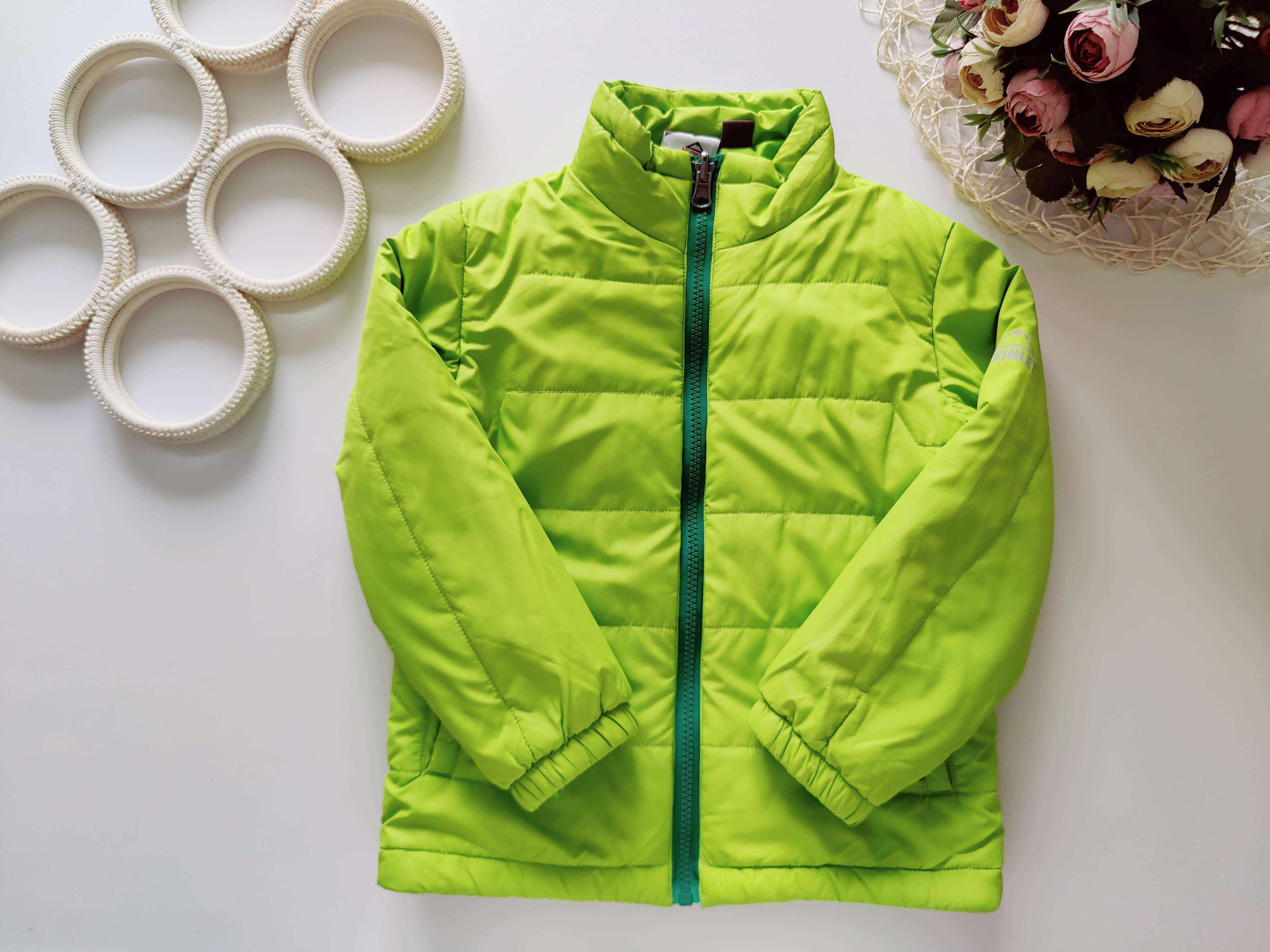 6 лет, рост 116 Легкая деми куртка на синтепоне McKinley