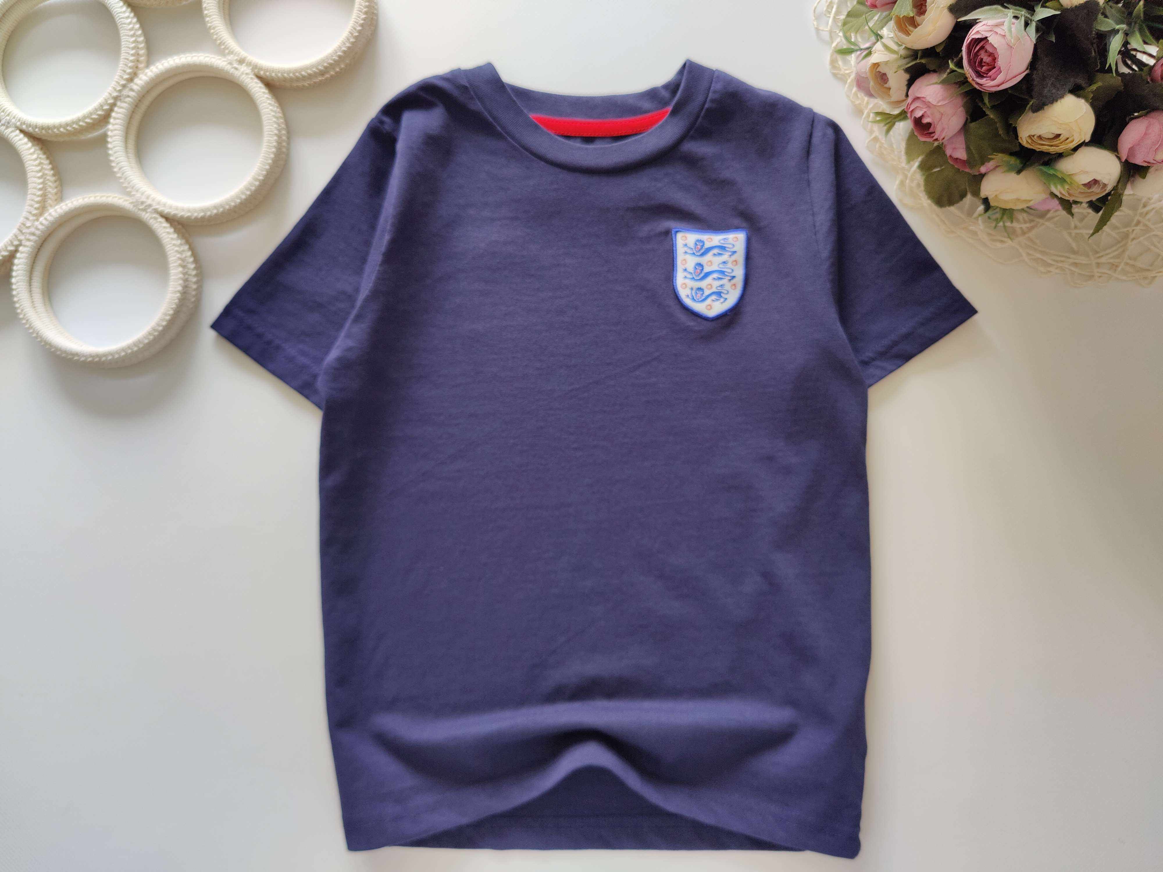 5,6 років, зріст 110,116 Котонова спортивна футболка