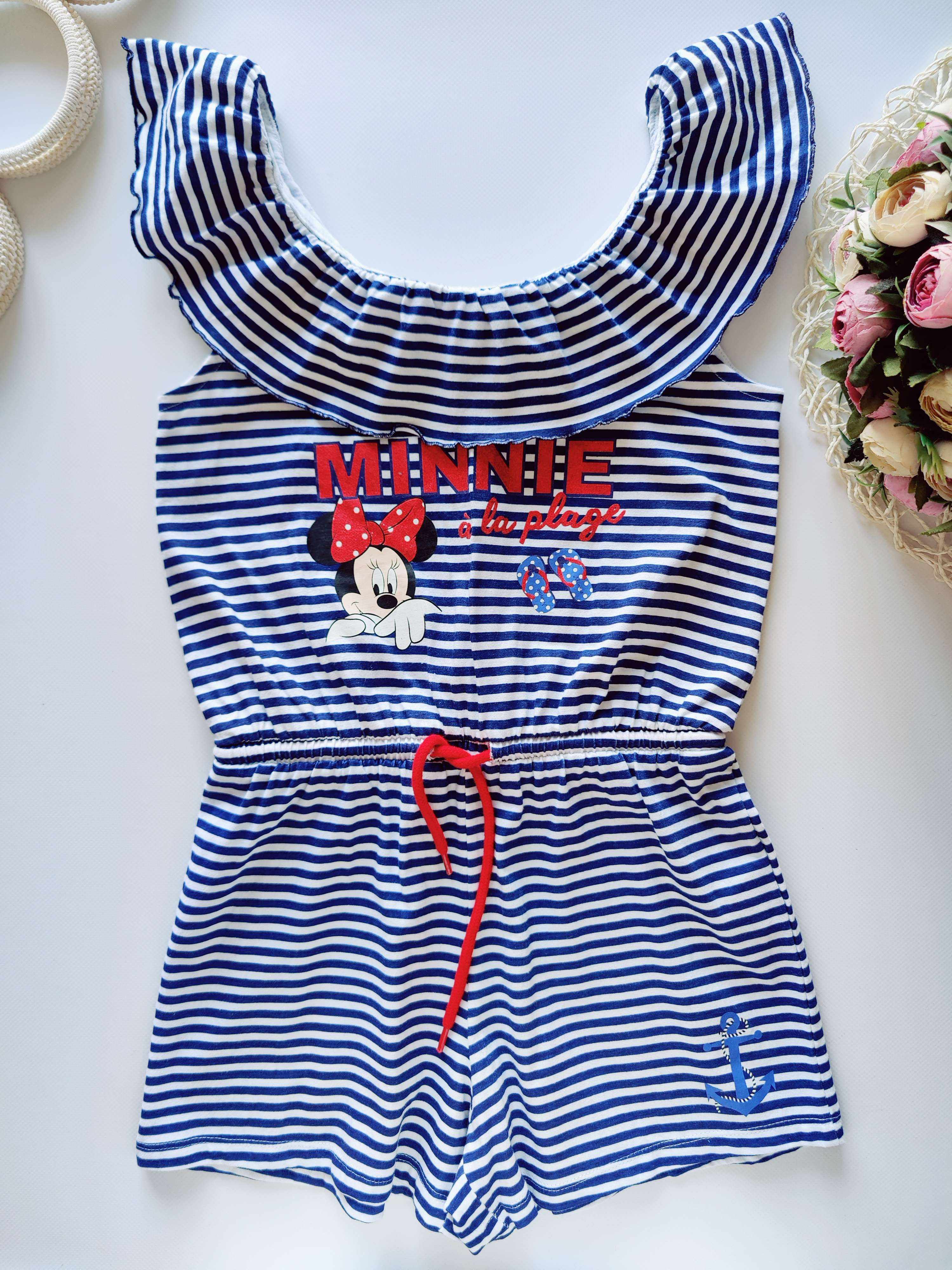 8 лет, рост 128 Новый ромпер с микки