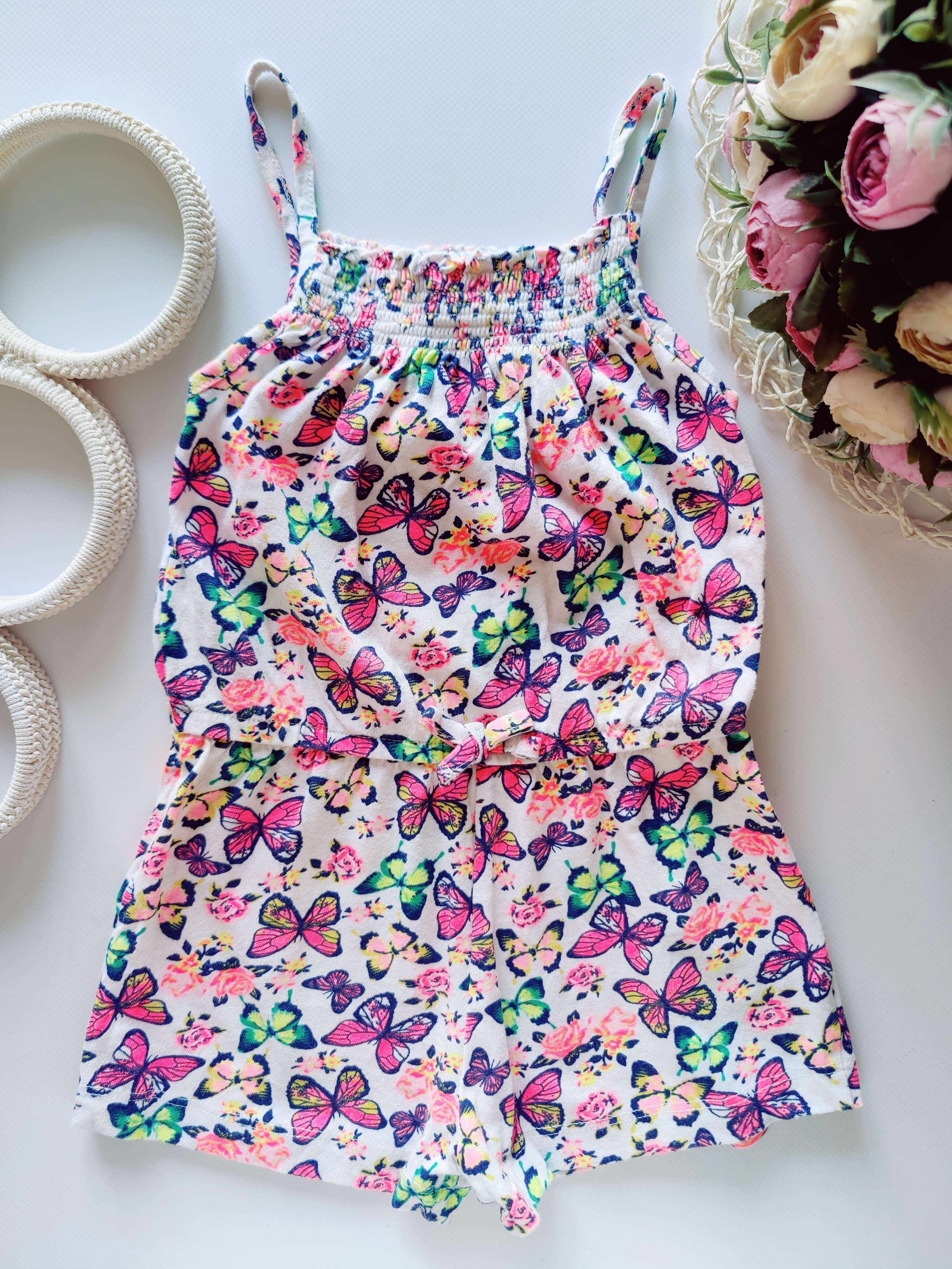 4,5 років, зріст 104,110 Ромпер у метеликах