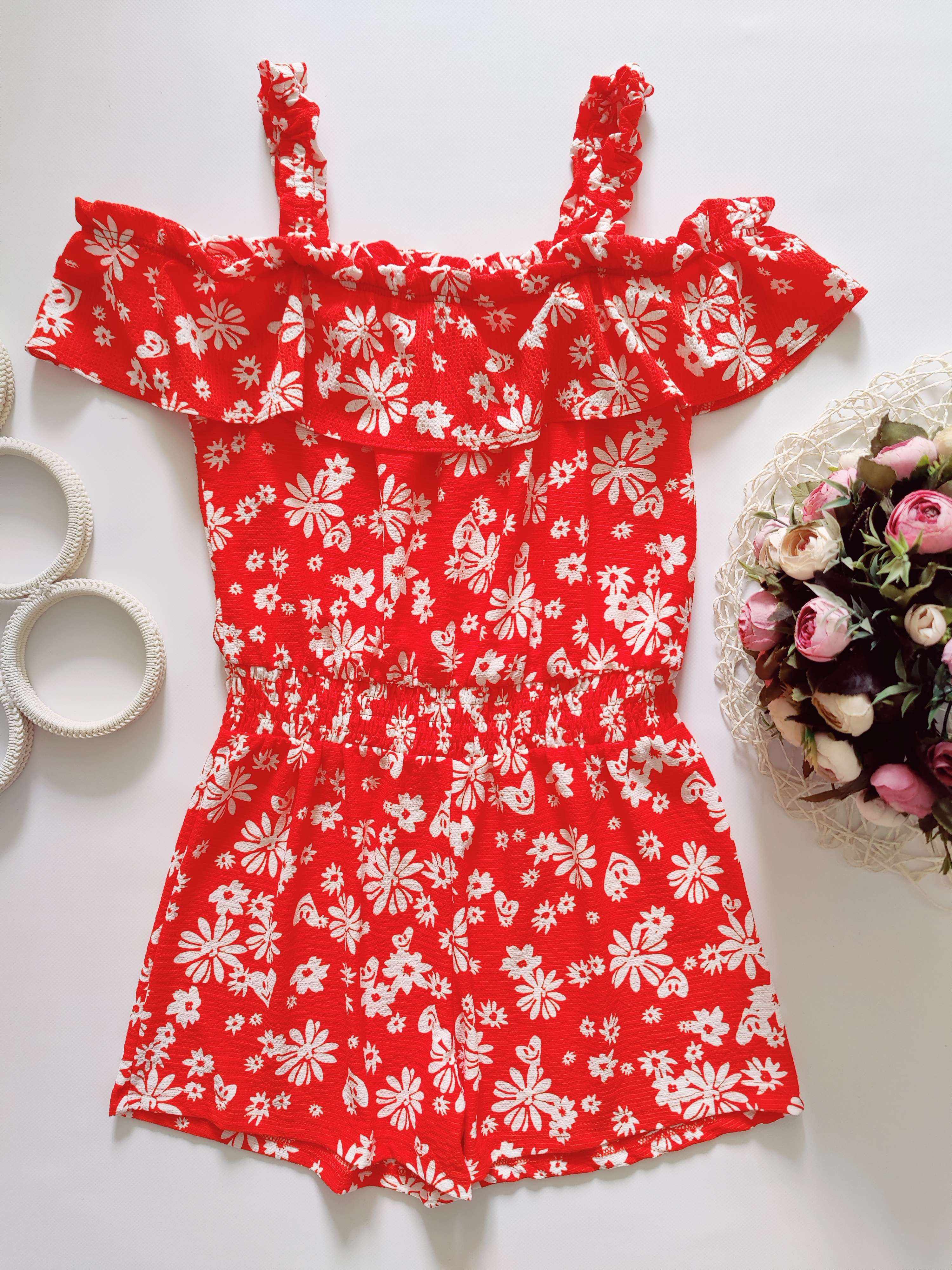 11,12 лет, рост 146,152 Новый летний комбинезон