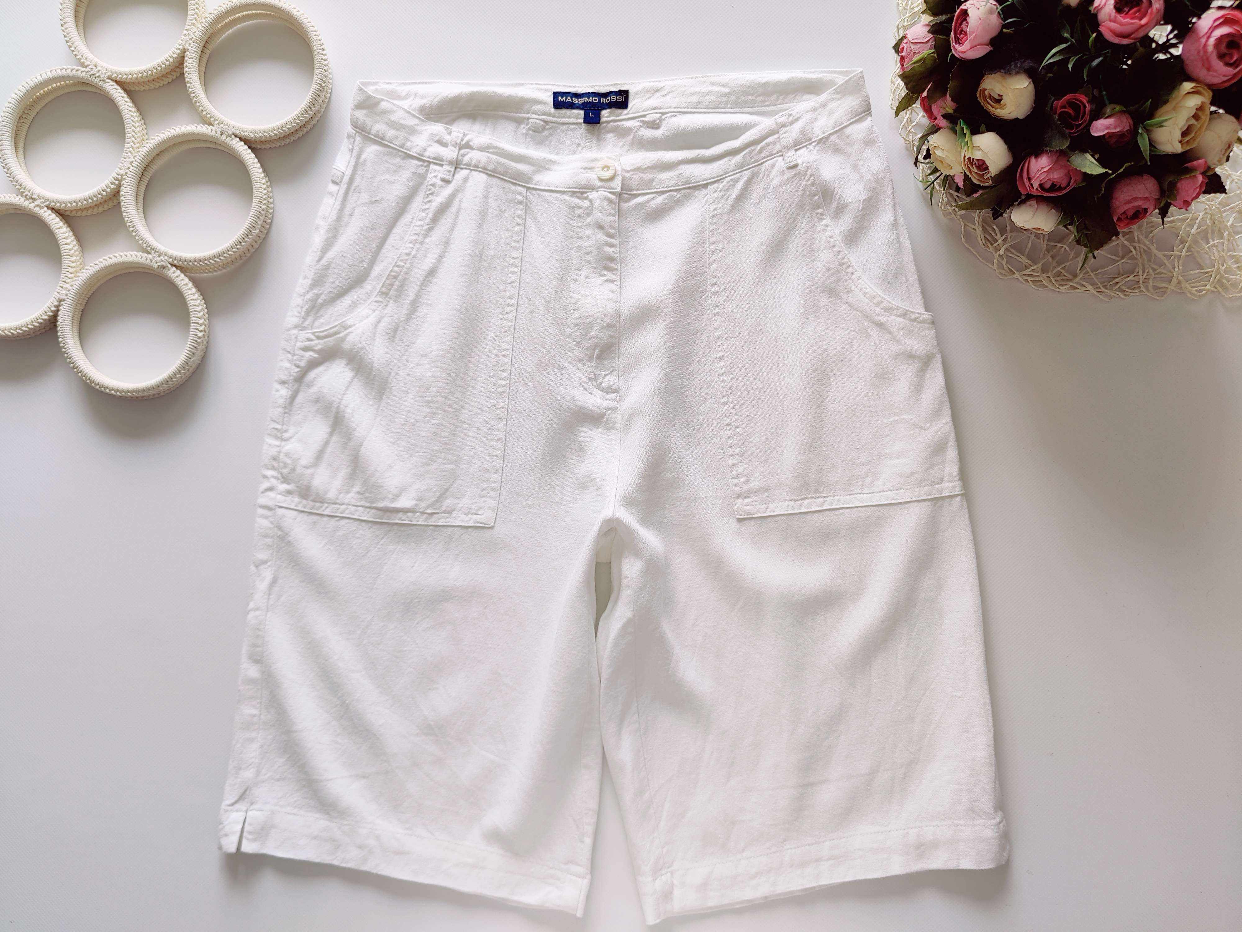 L Жіночі шорти віскоза льон Massimo Rossi