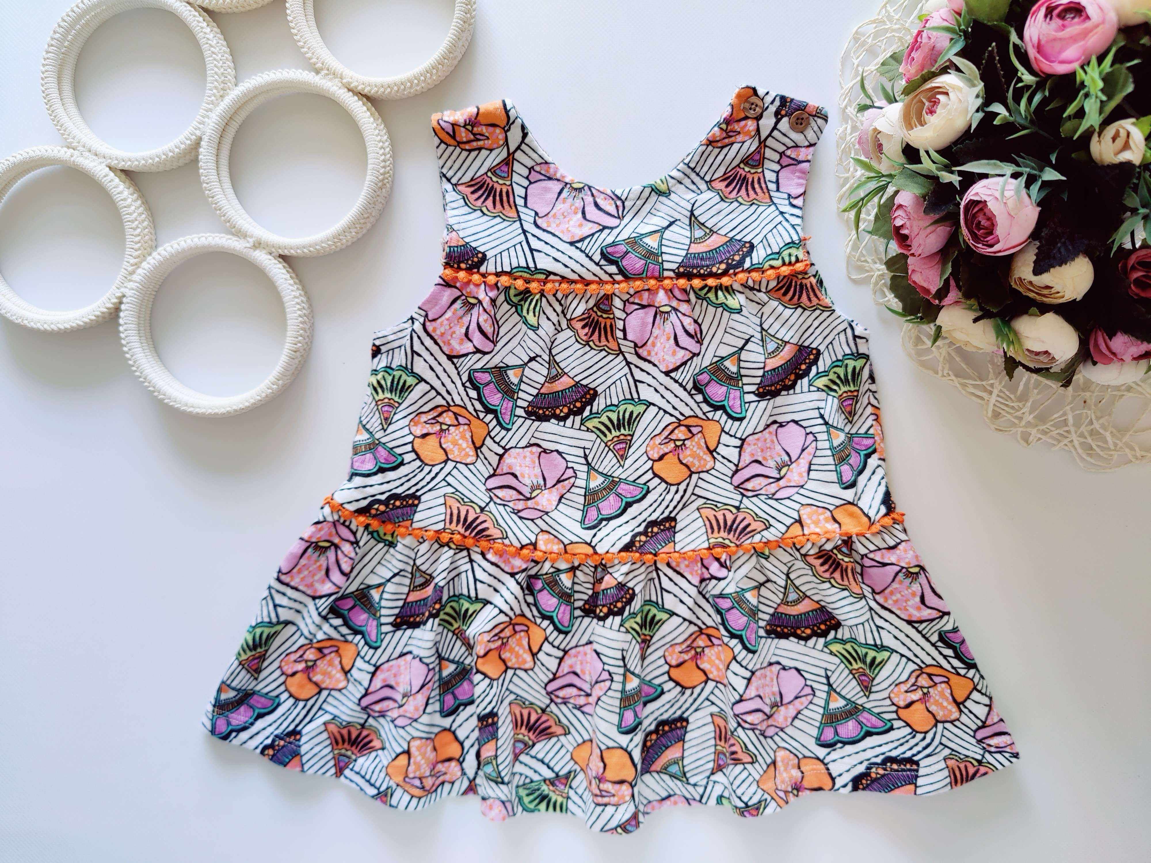 3,4 роки, зріст 104 Футболка дівчина