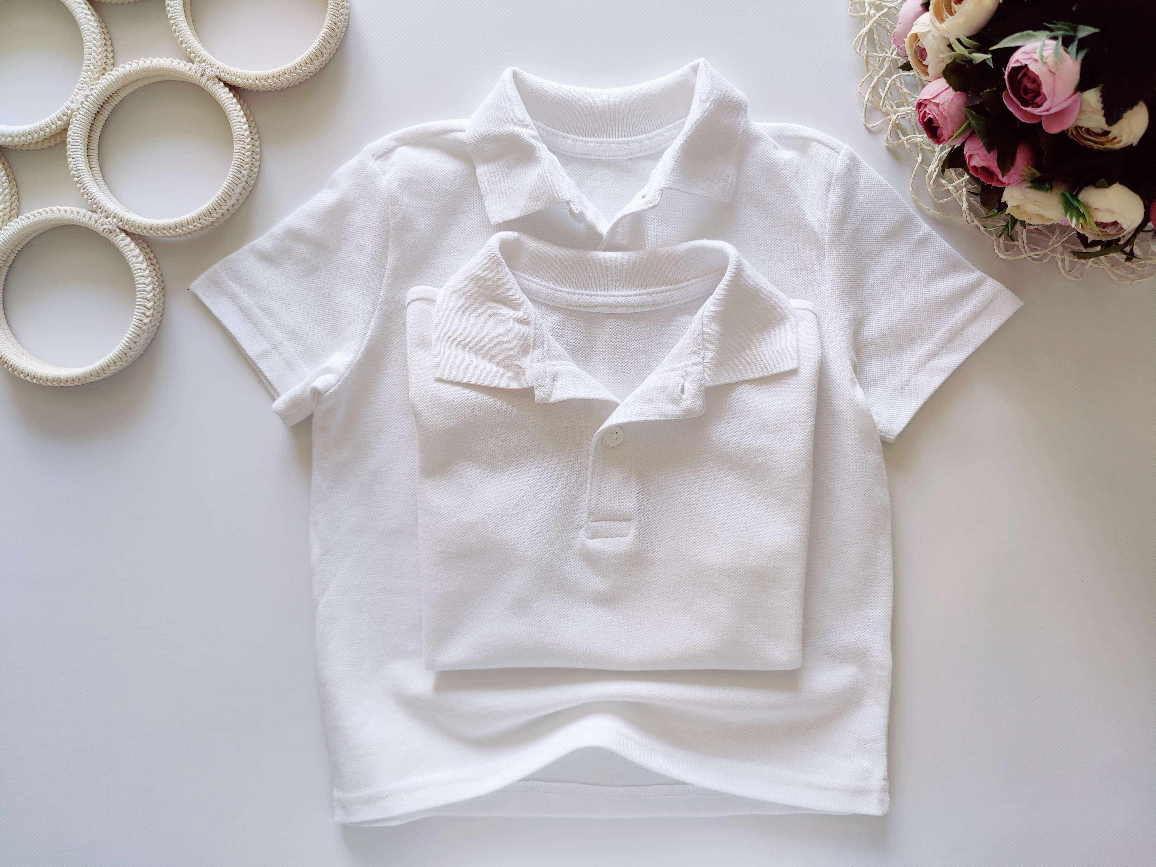 3,4 роки, зріст 98,104 Нові білі поло