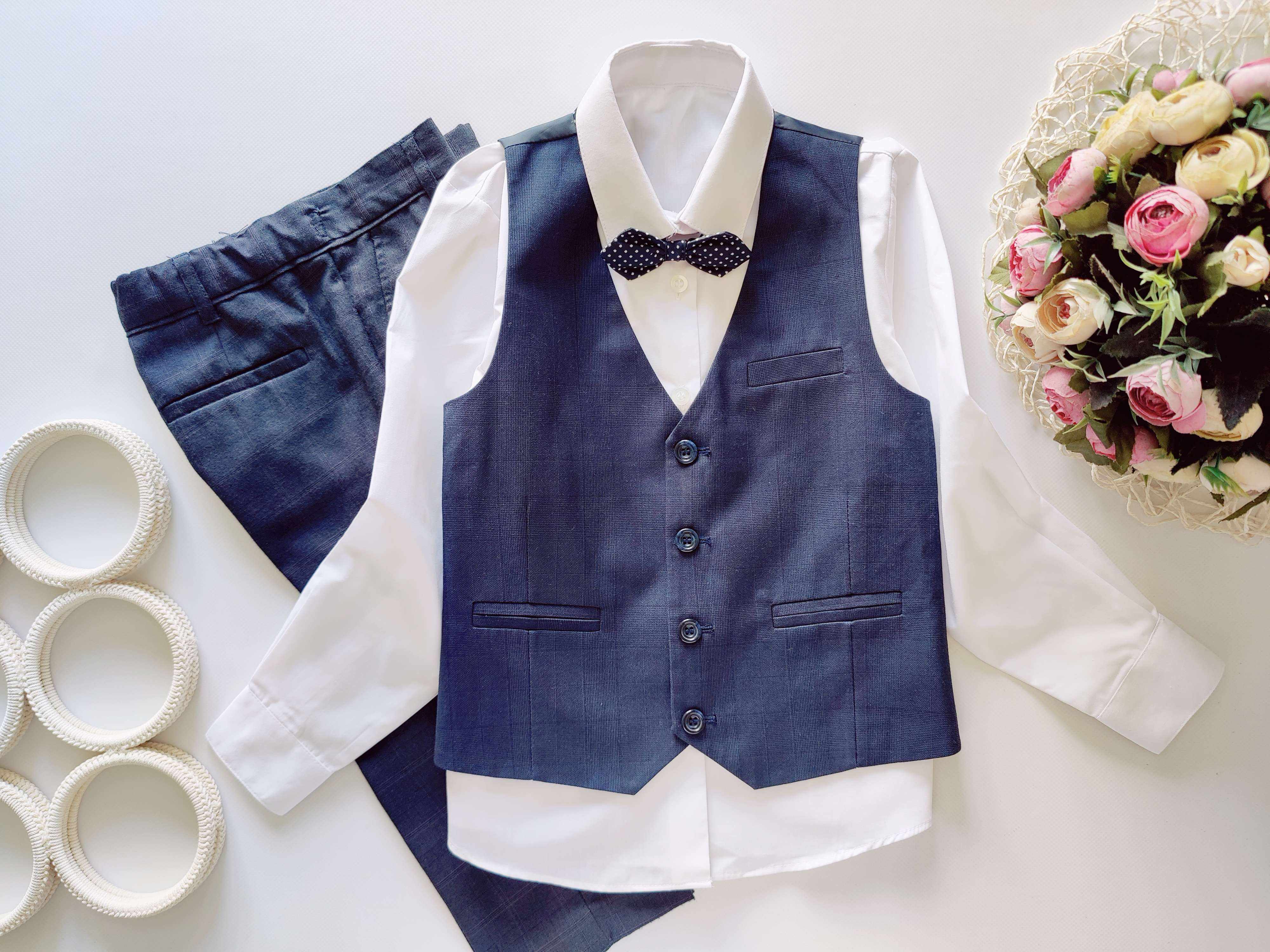 6,7 лет, рост 116,122 Новая рубашка и наборной костюм