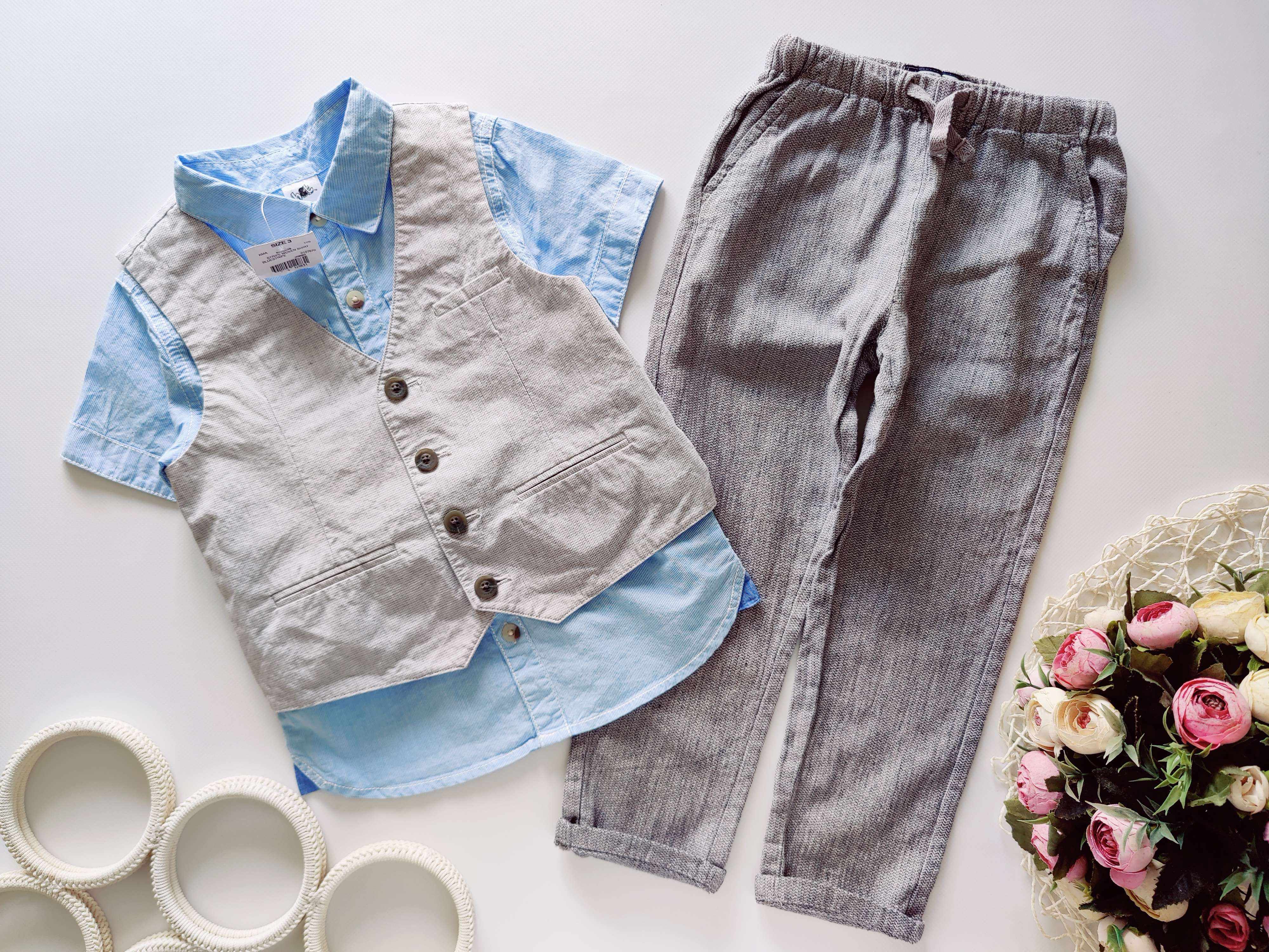 3 года, рост 98 Нарядный комплект