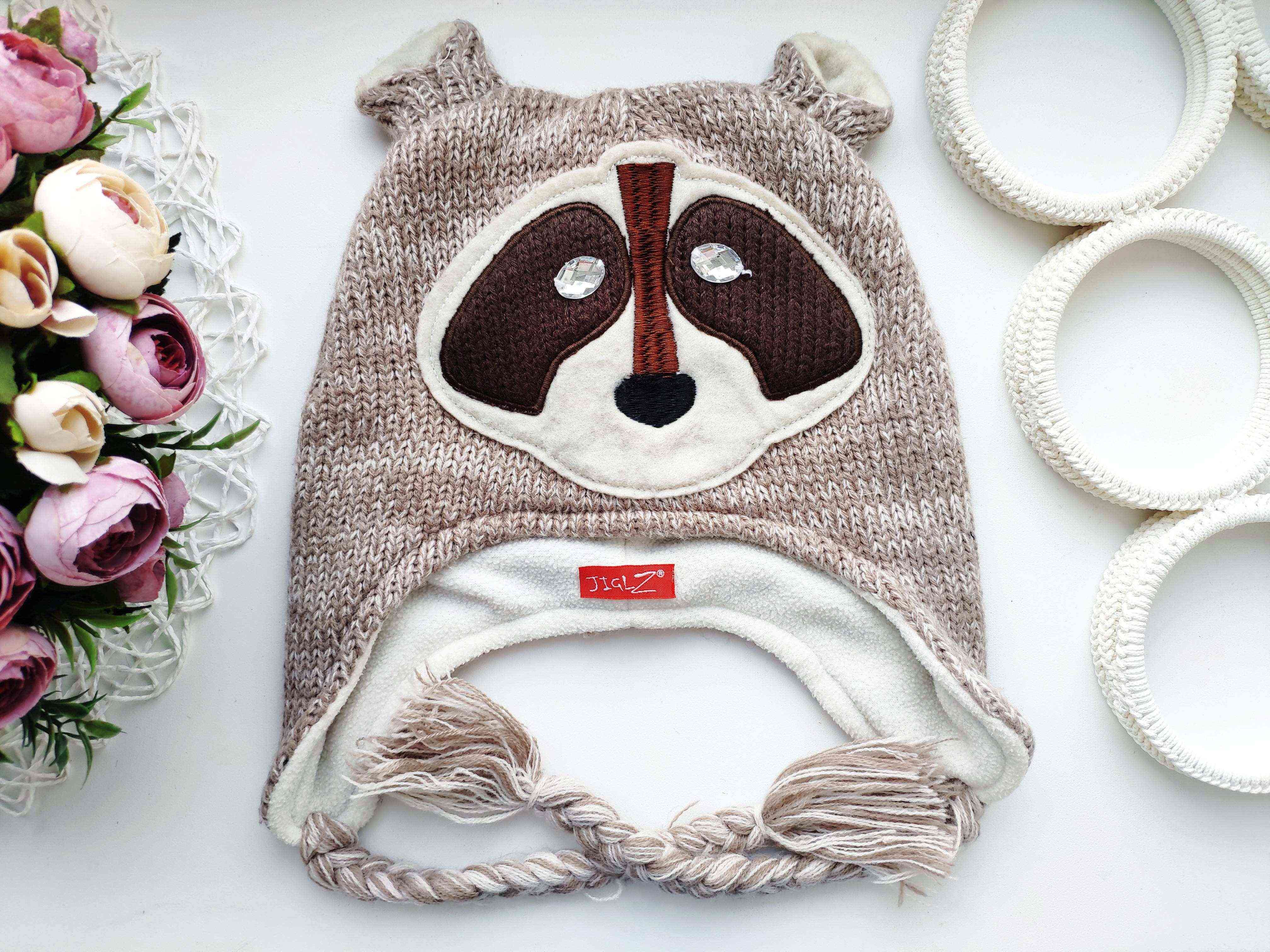 Зимова шапка для дівчинки