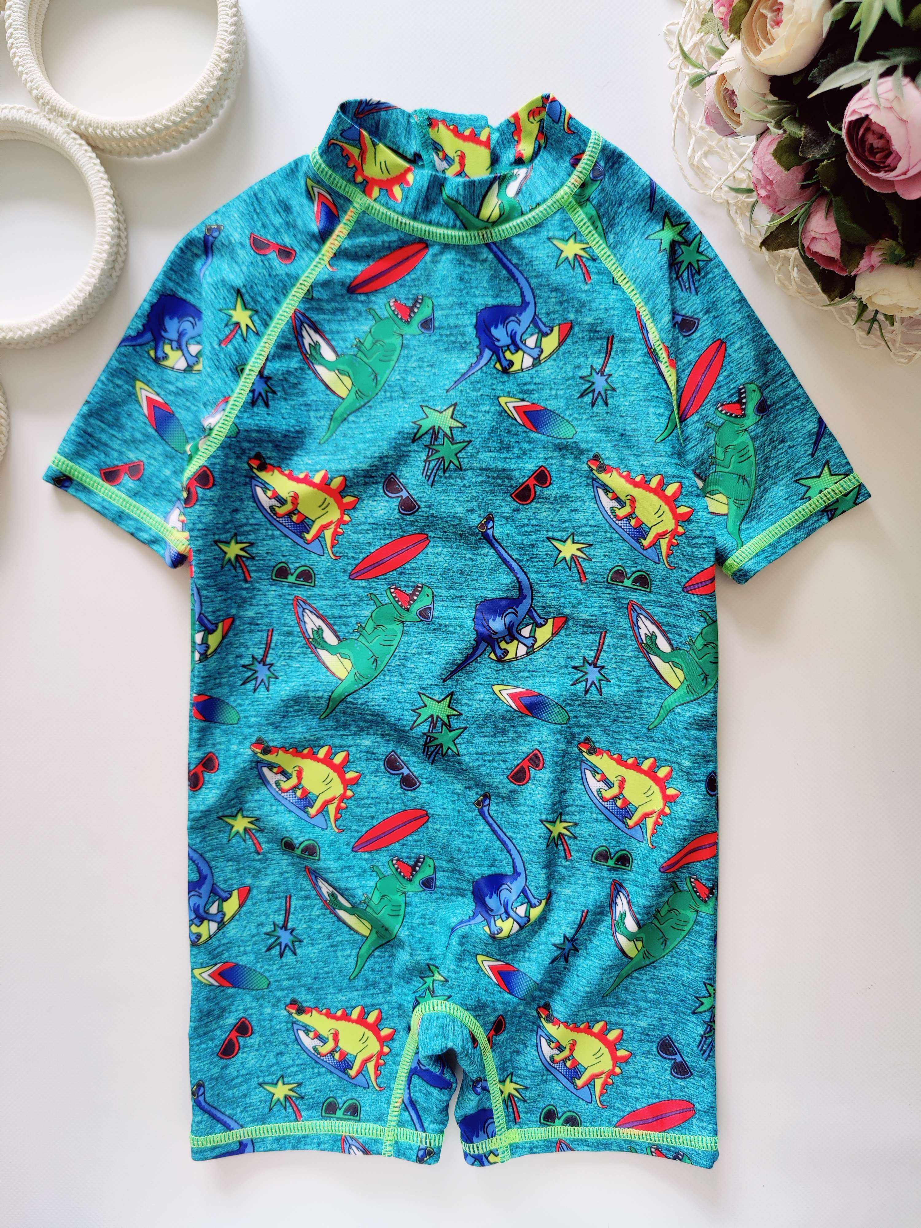 2,3 роки, зріст 98 Купальник у динозаврах