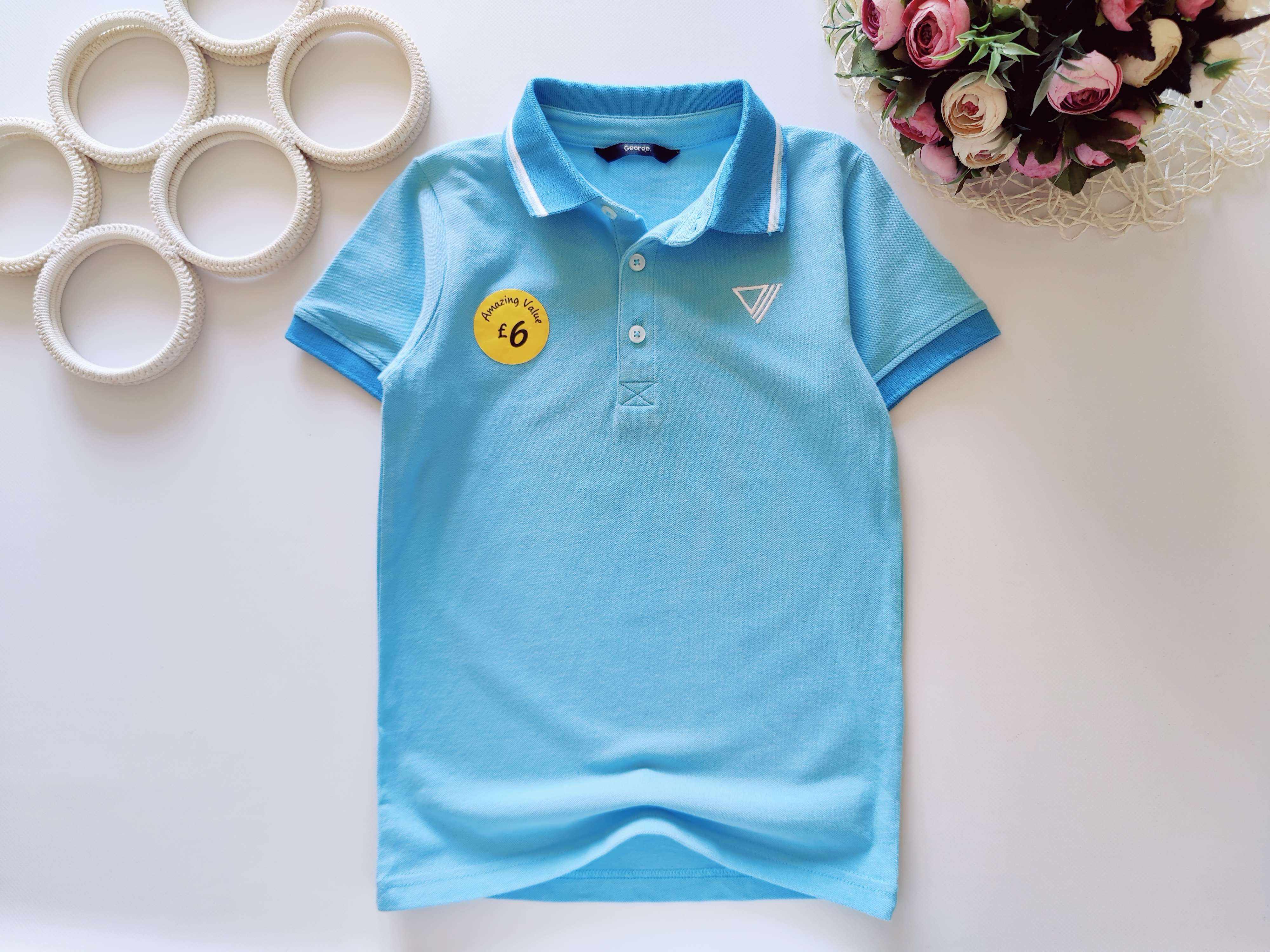 6,7 лет, рост 116,122 Новое красивое поло