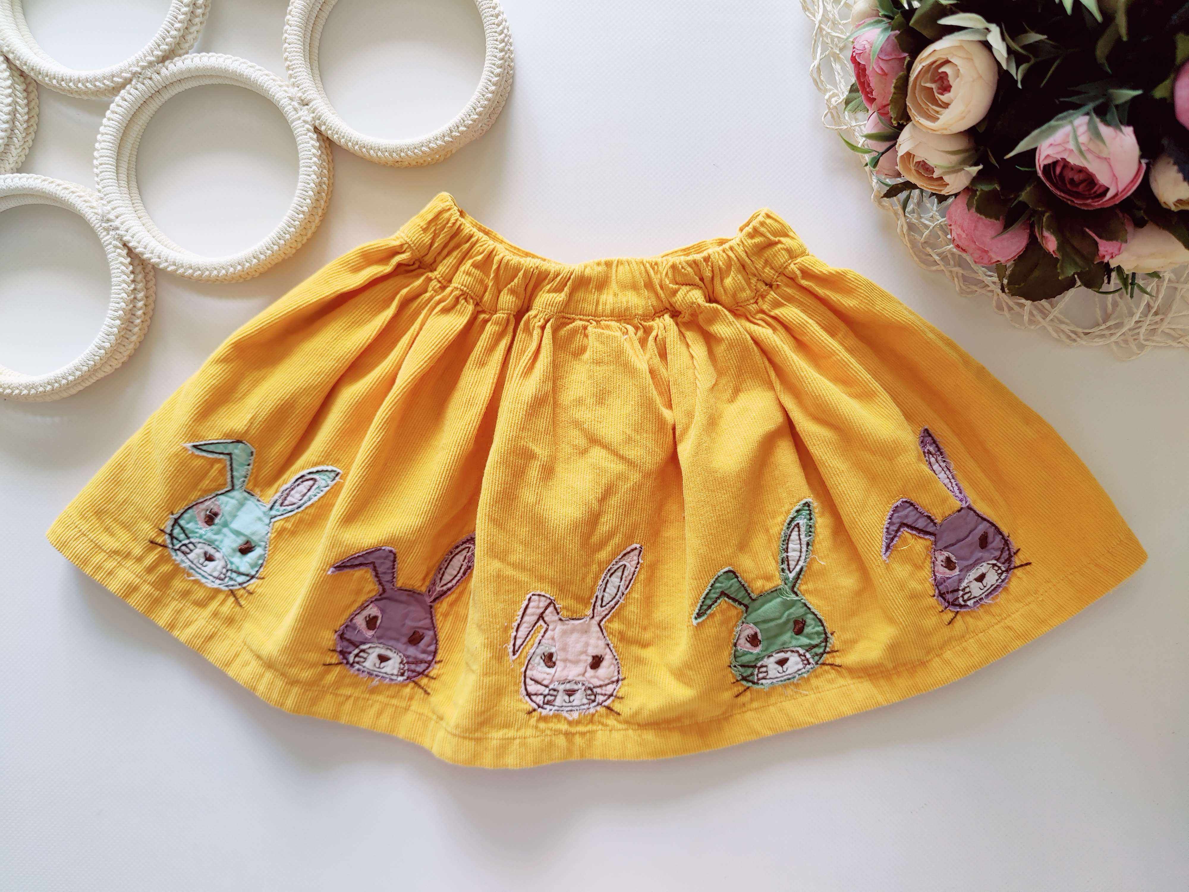 18,24 міс, зріст 92 Спідниця вельвет