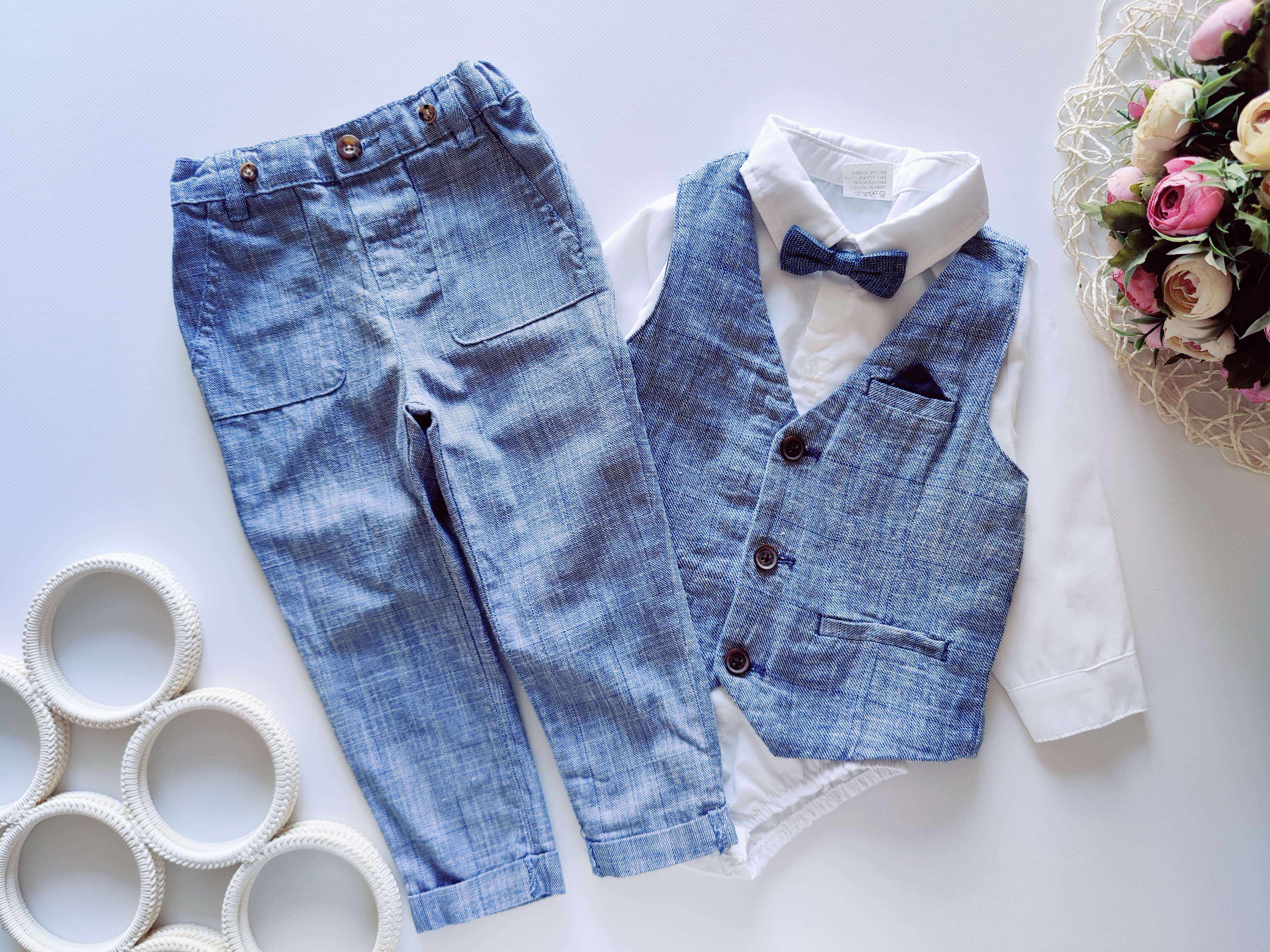 1-2 года, рост 90-92 Только брюки и жилетка