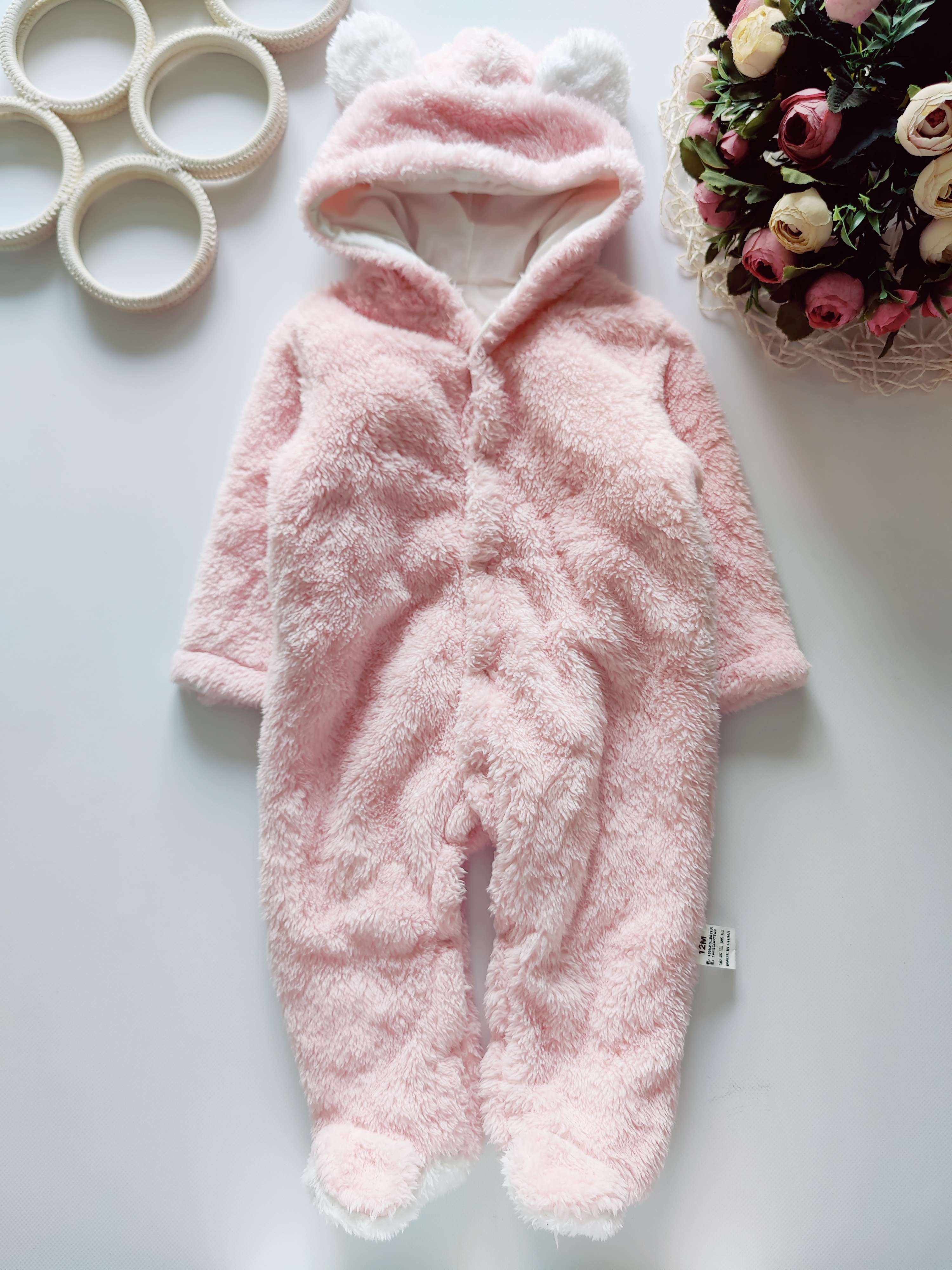 12 мес Деми комбинезон на х\б подкладке