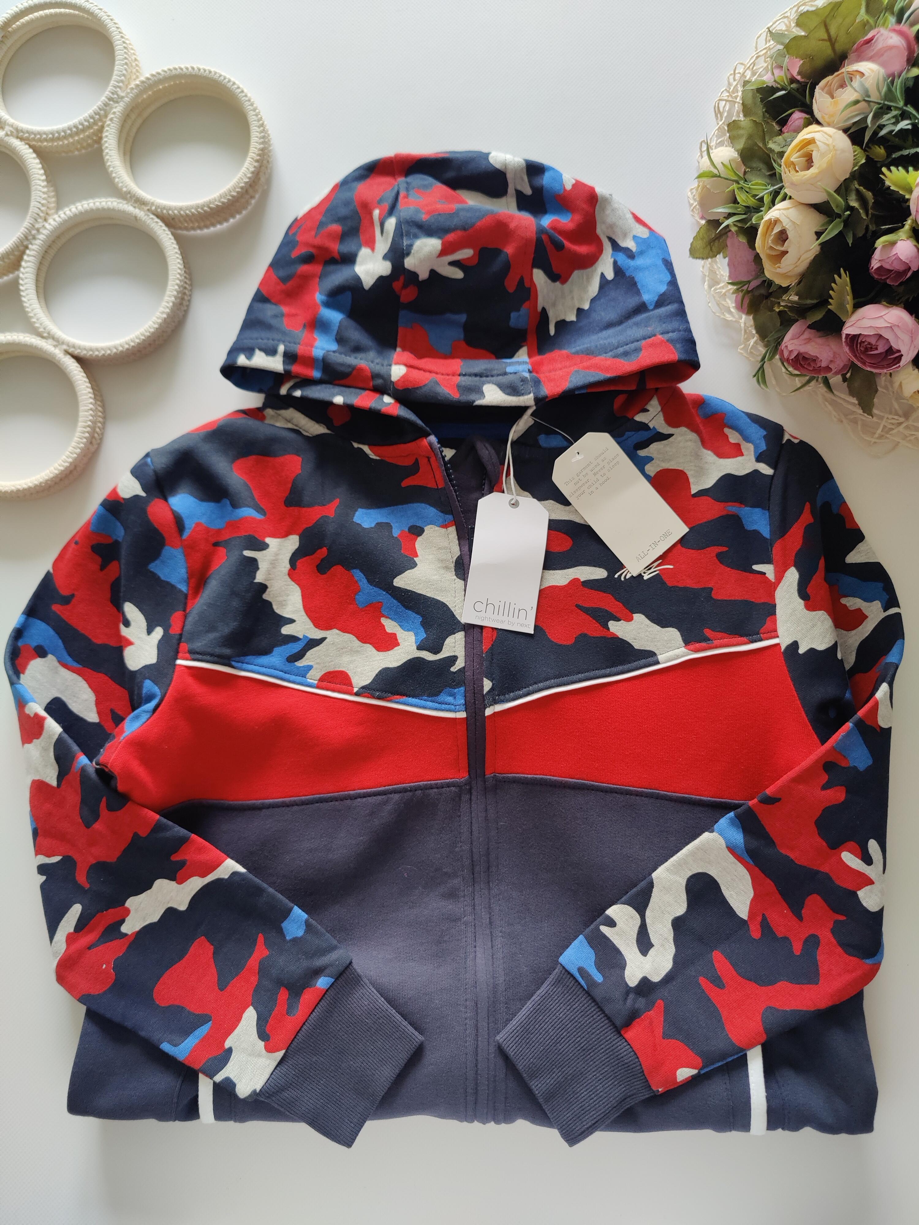 10 лет, рост 140 Новый котоновый человечек на флисе