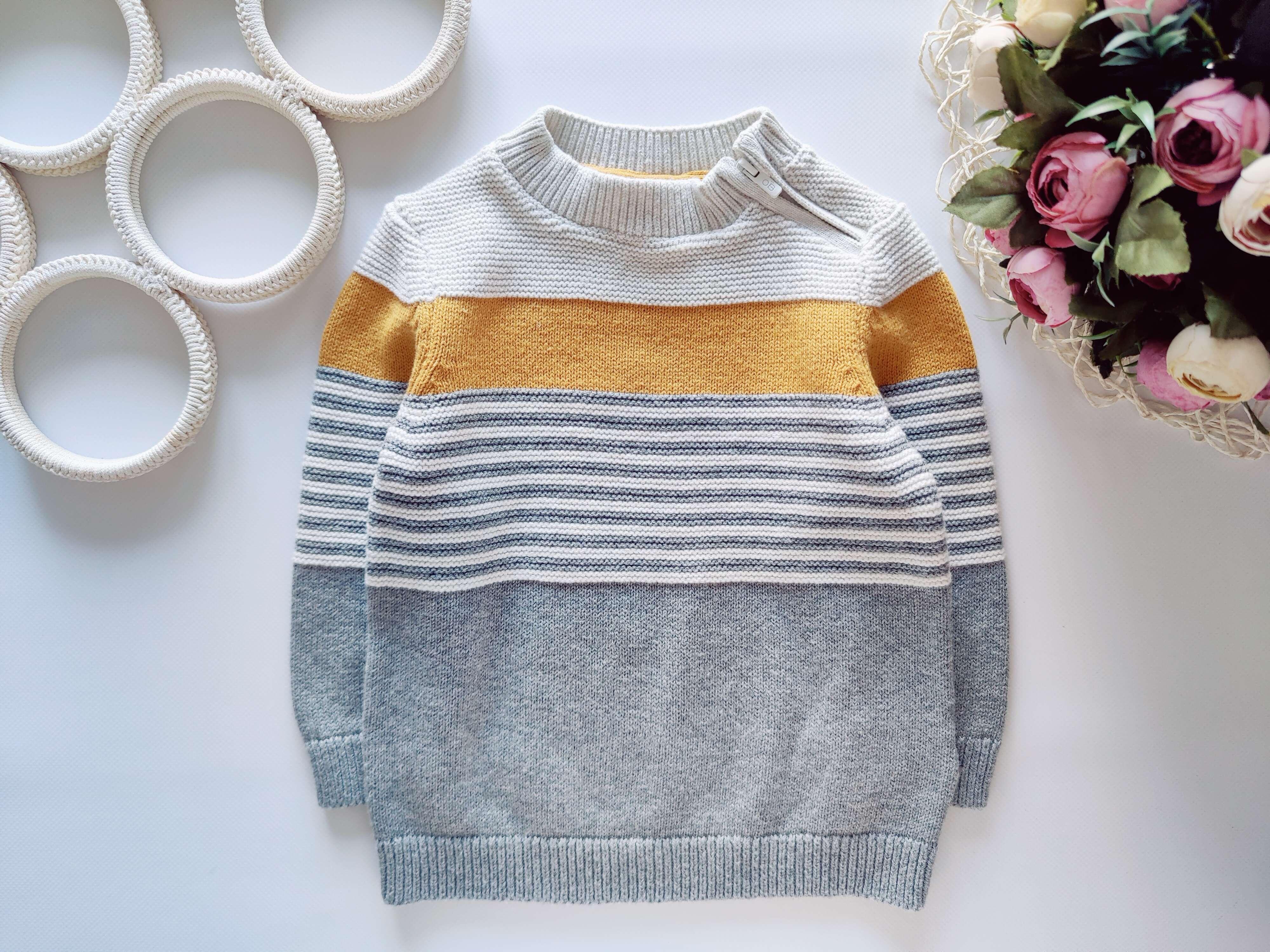 12,18 мес, рост 80,86 Детский свитер