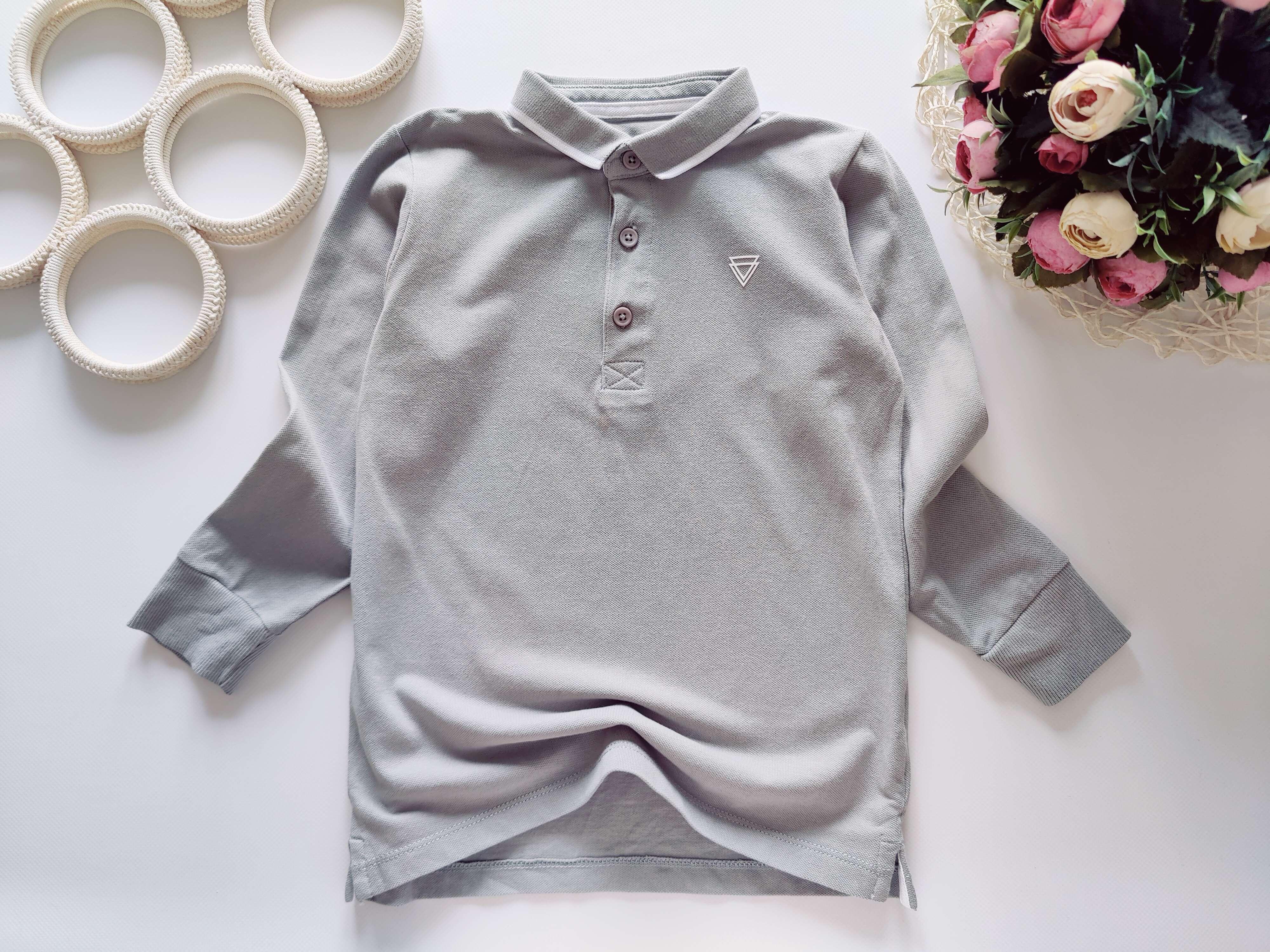 7 лет, рост 122 Поло с длинніми рукавами