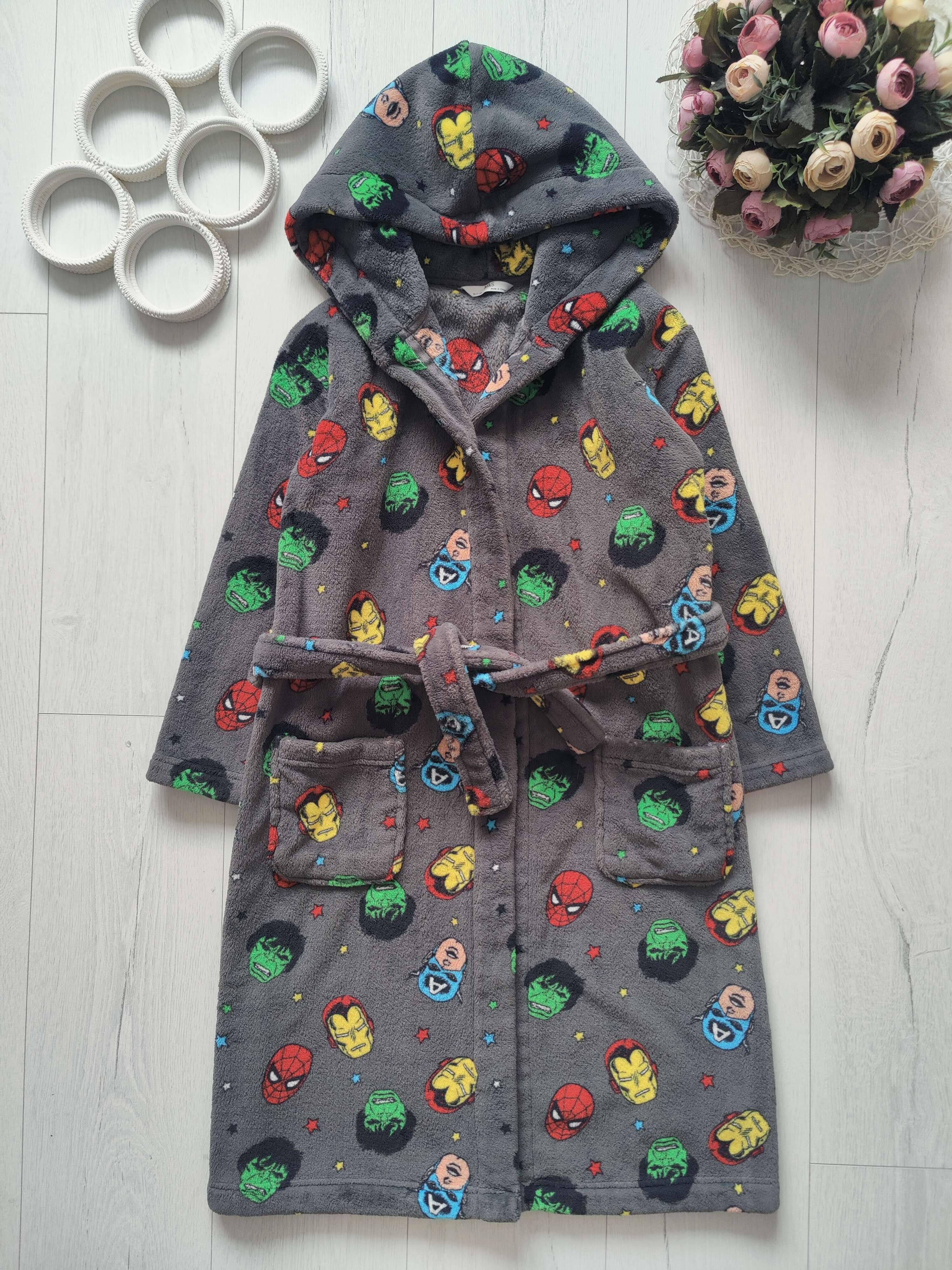 10,11 років, зріст 146 Халат з героями