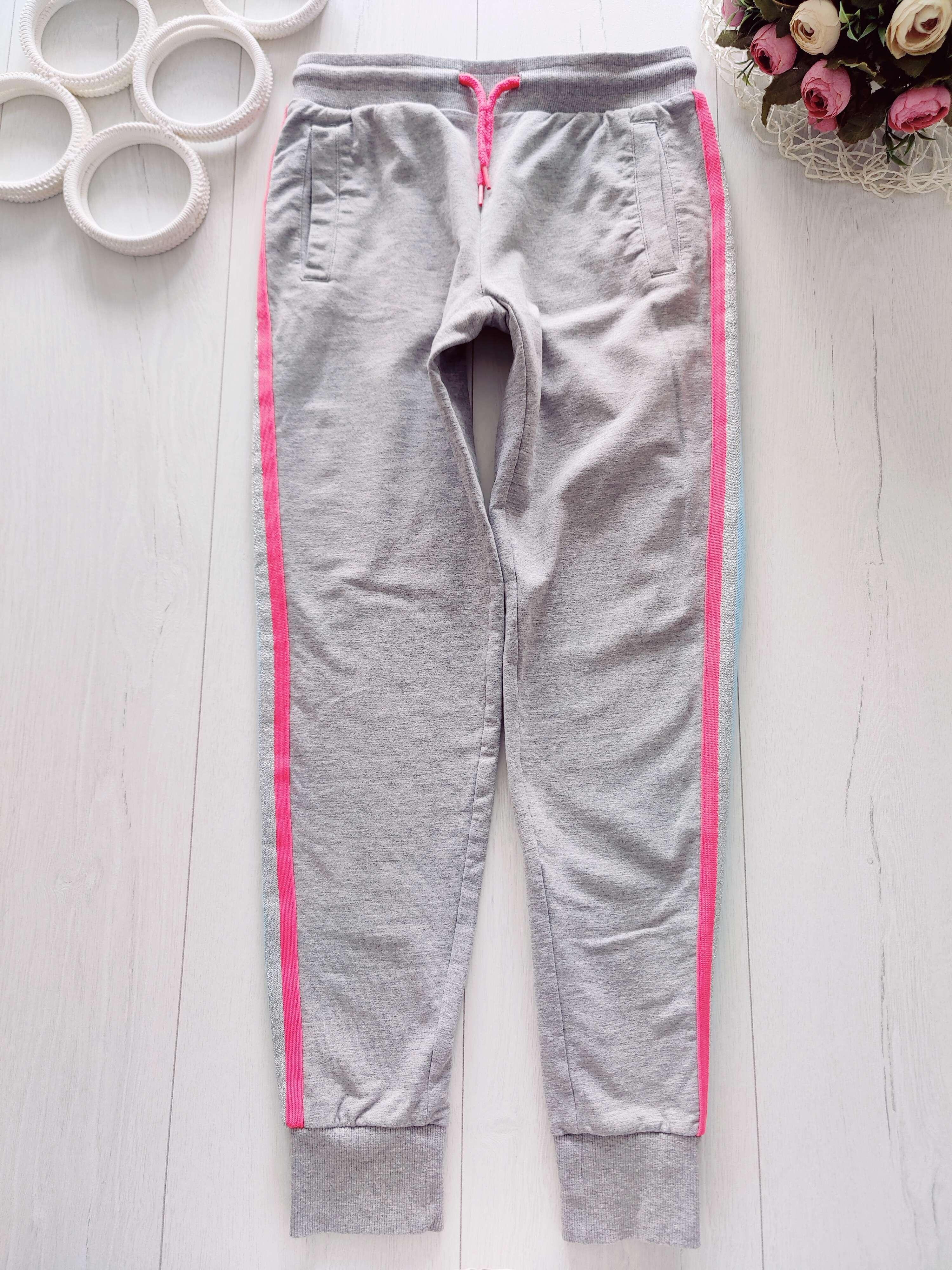 10,12 лет, рост 146,152 Спортивные штаны