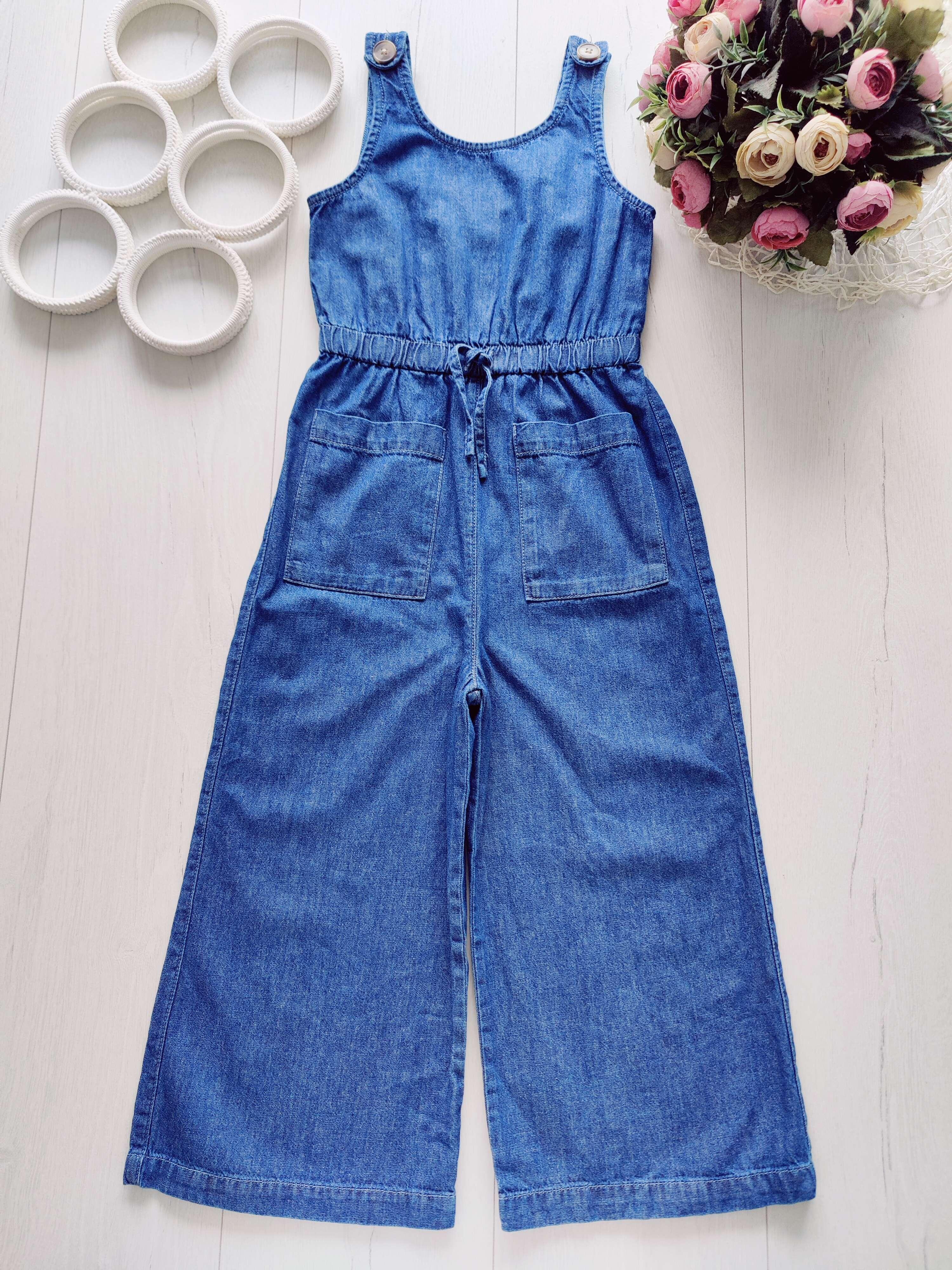 6 лет, рост 116 Ромпер со свободными штанами