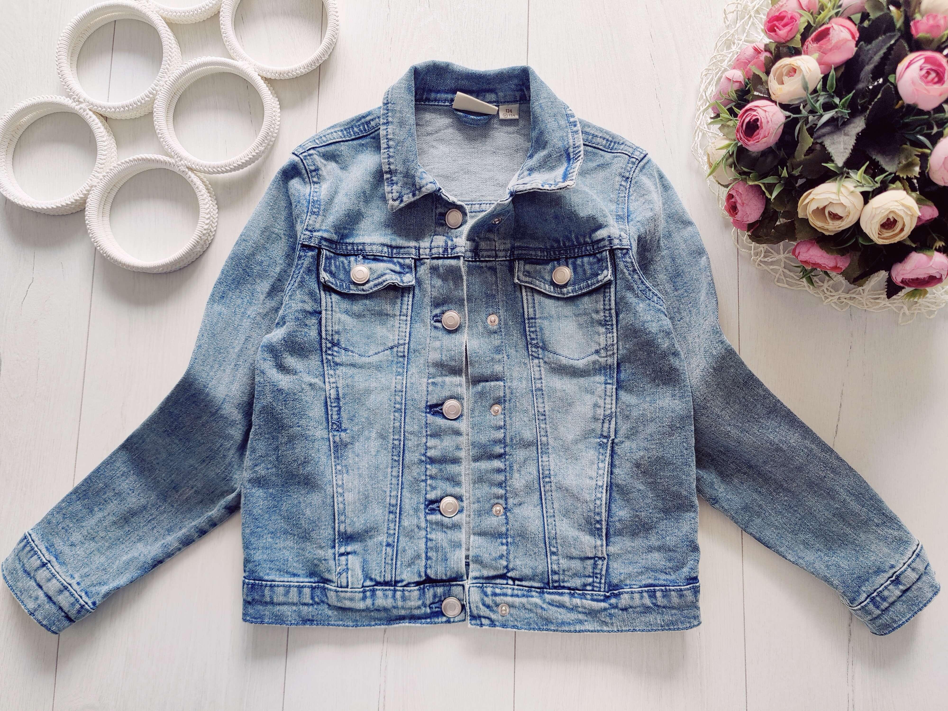 9 лет, рост 134 Джинсовка детская