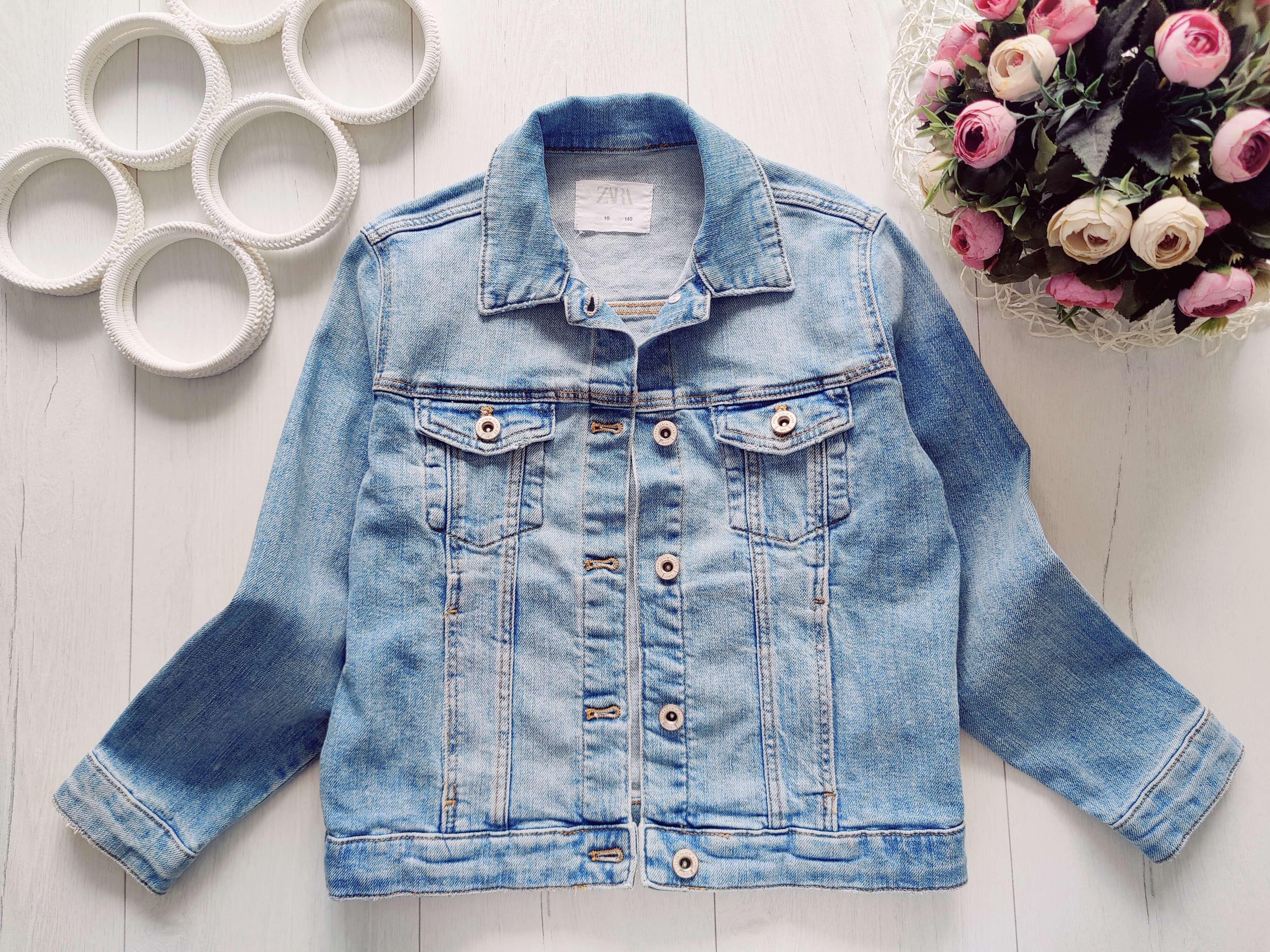 10 лет, рост 140 Джинсовка детская