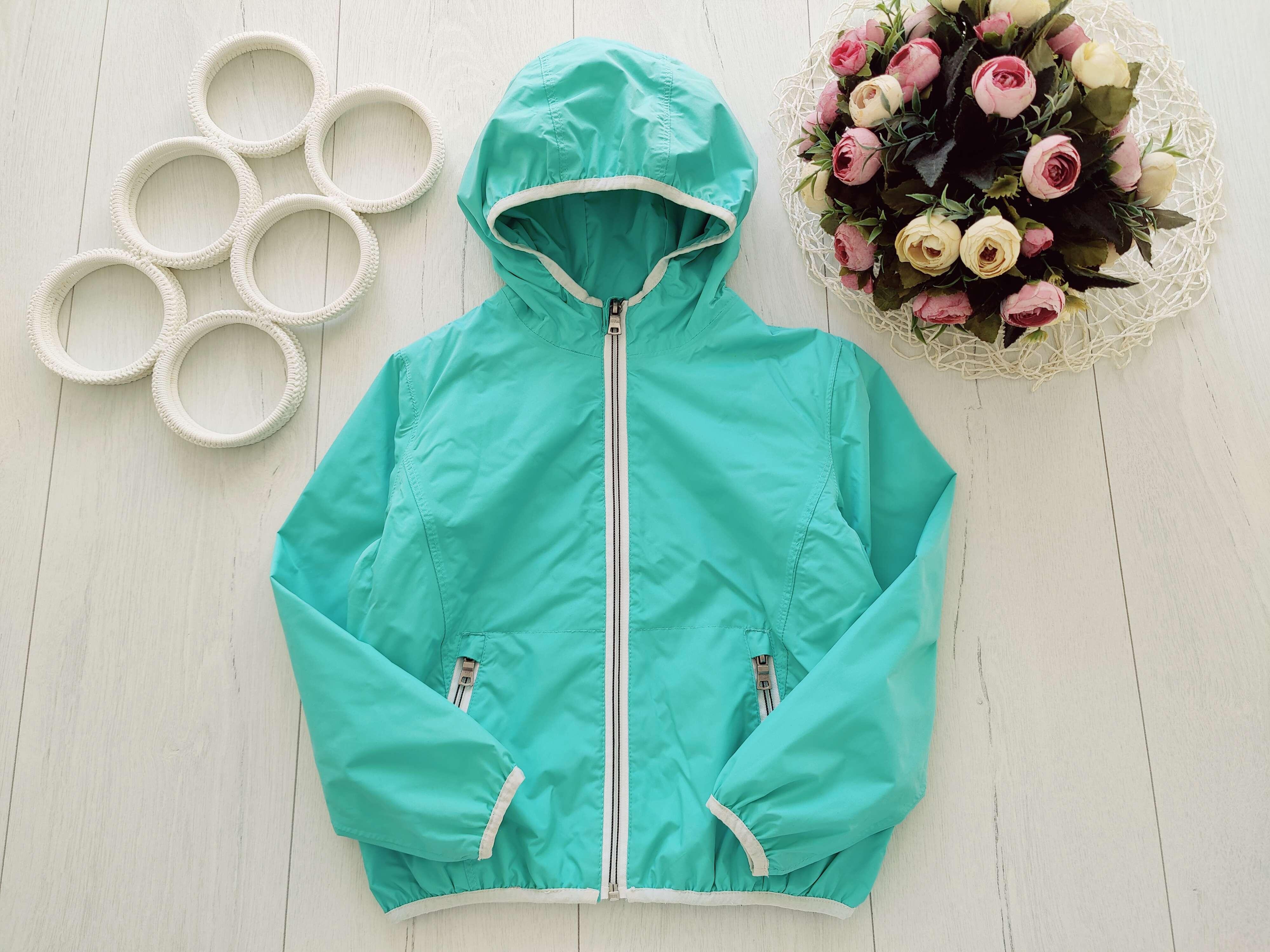 6 років, зріст 116 М'ятна вітрівка