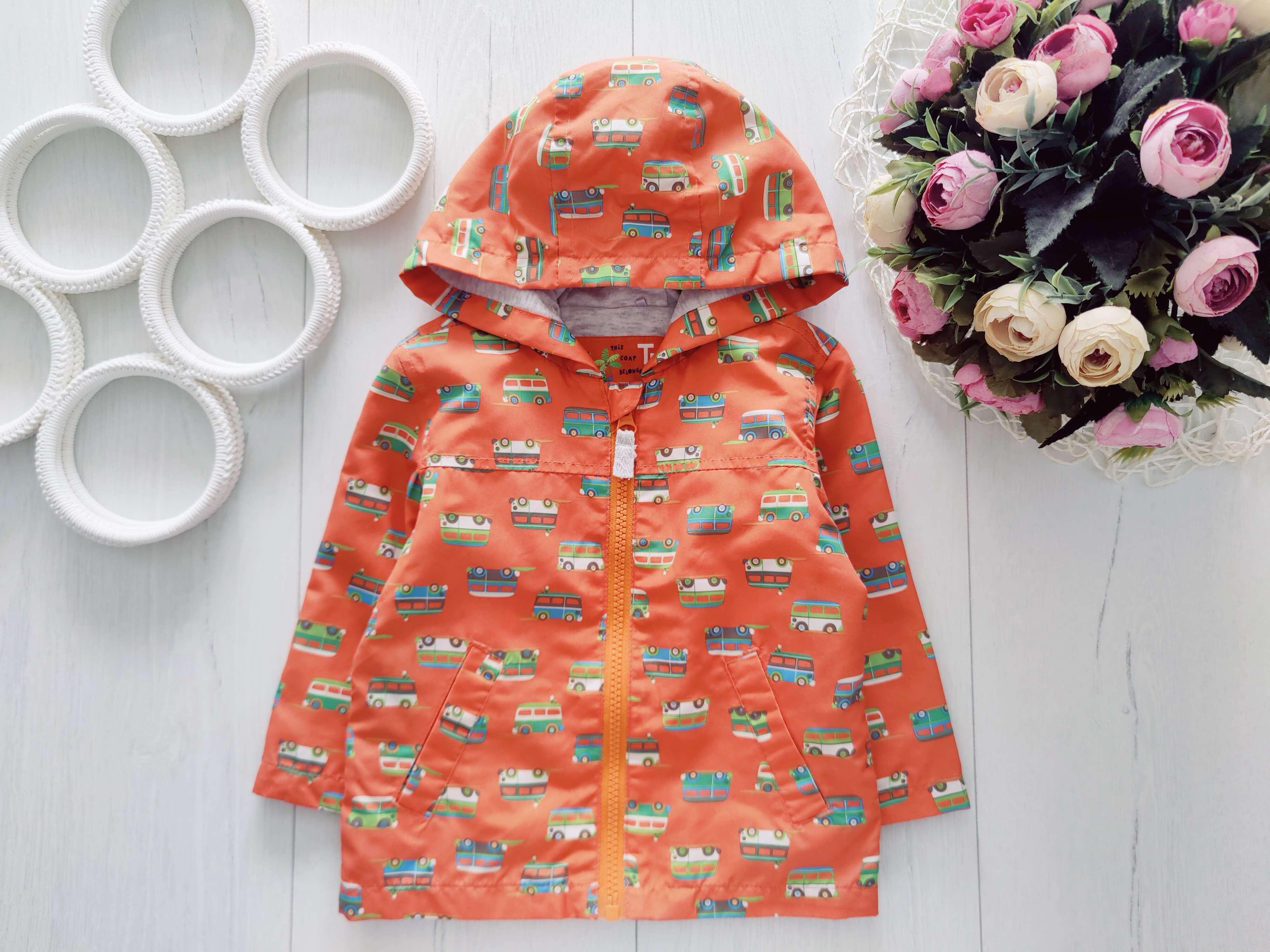 6,9 мес, рост 68,74 Ветровка на хб подкладке