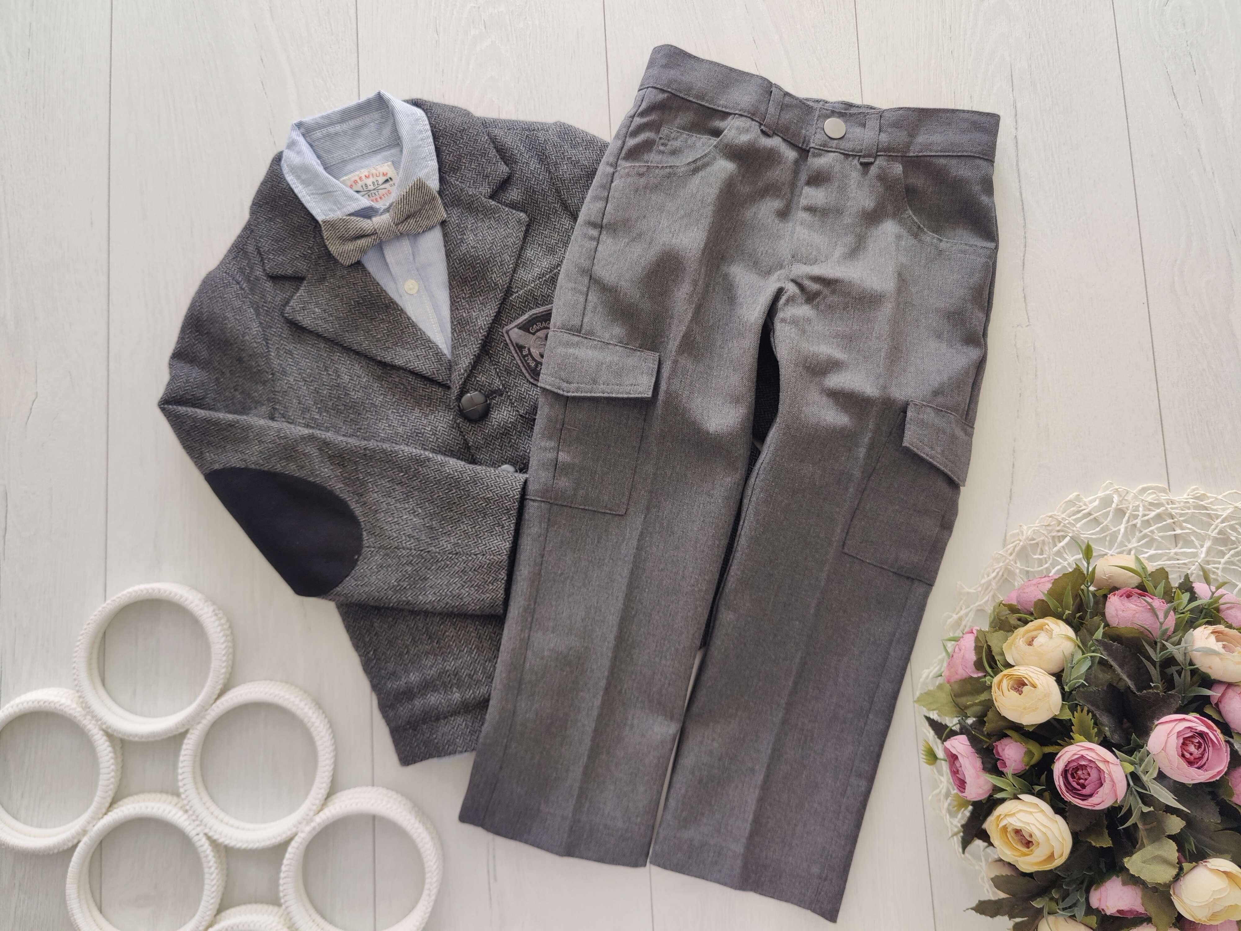 3,4 роки, зріст 98,104 Піджак штани та сорочка