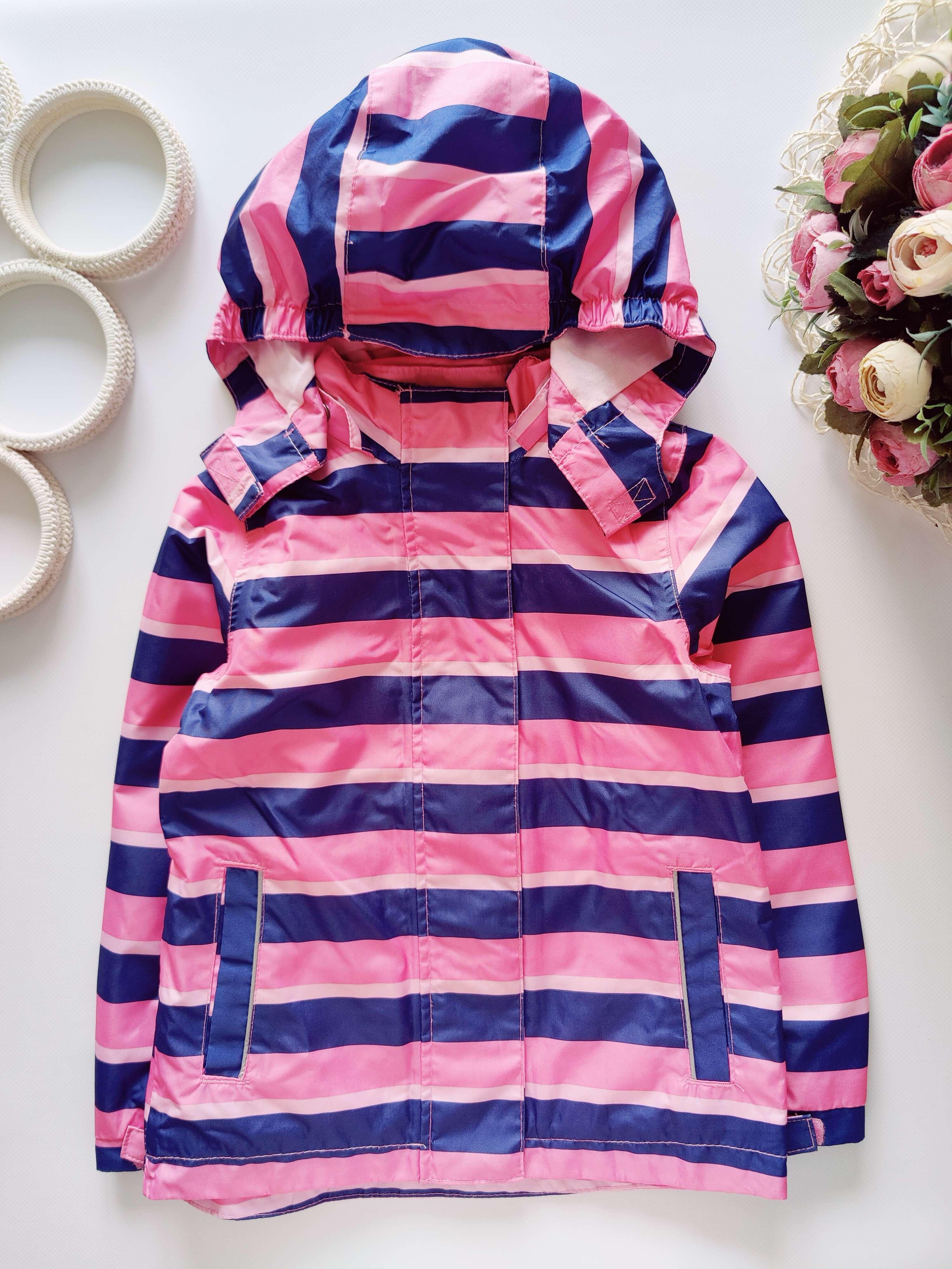 5,6 лет, рост 110,116 Ветровка на трикотажной подкладке