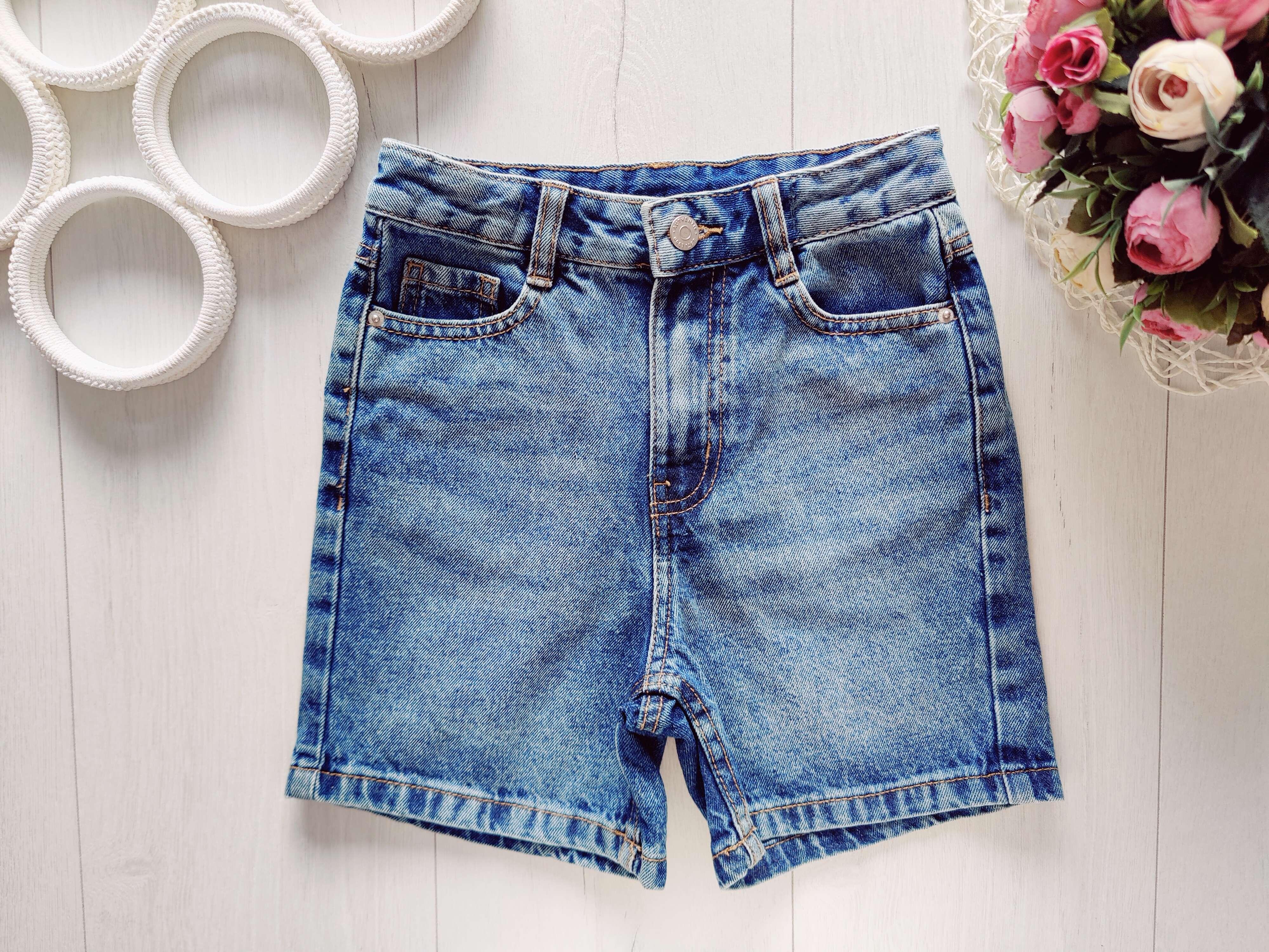 7,8 років, зріст 122,28 Джинсові шорти дитячі